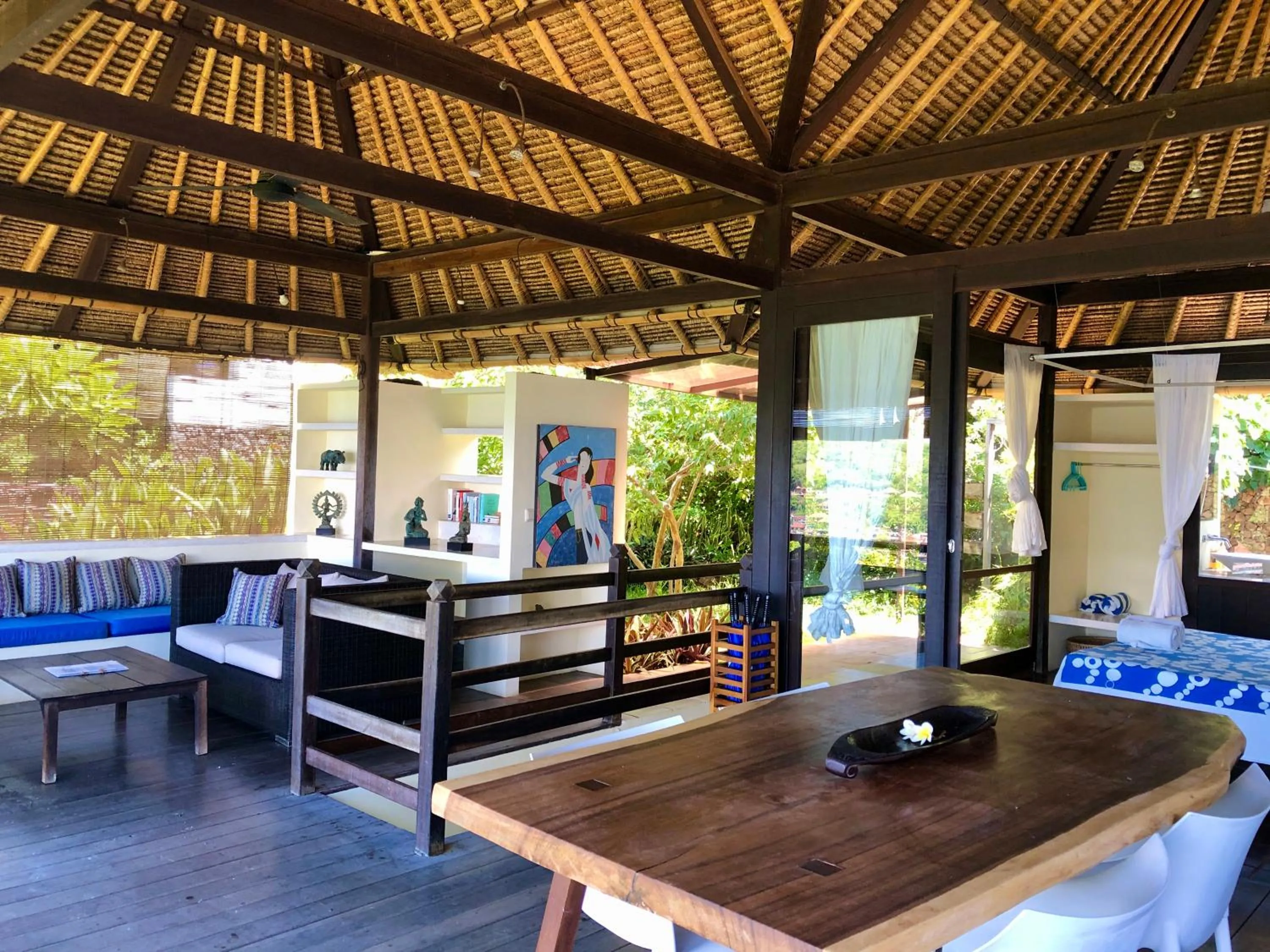 Living room in Bloo Lagoon Eco Village