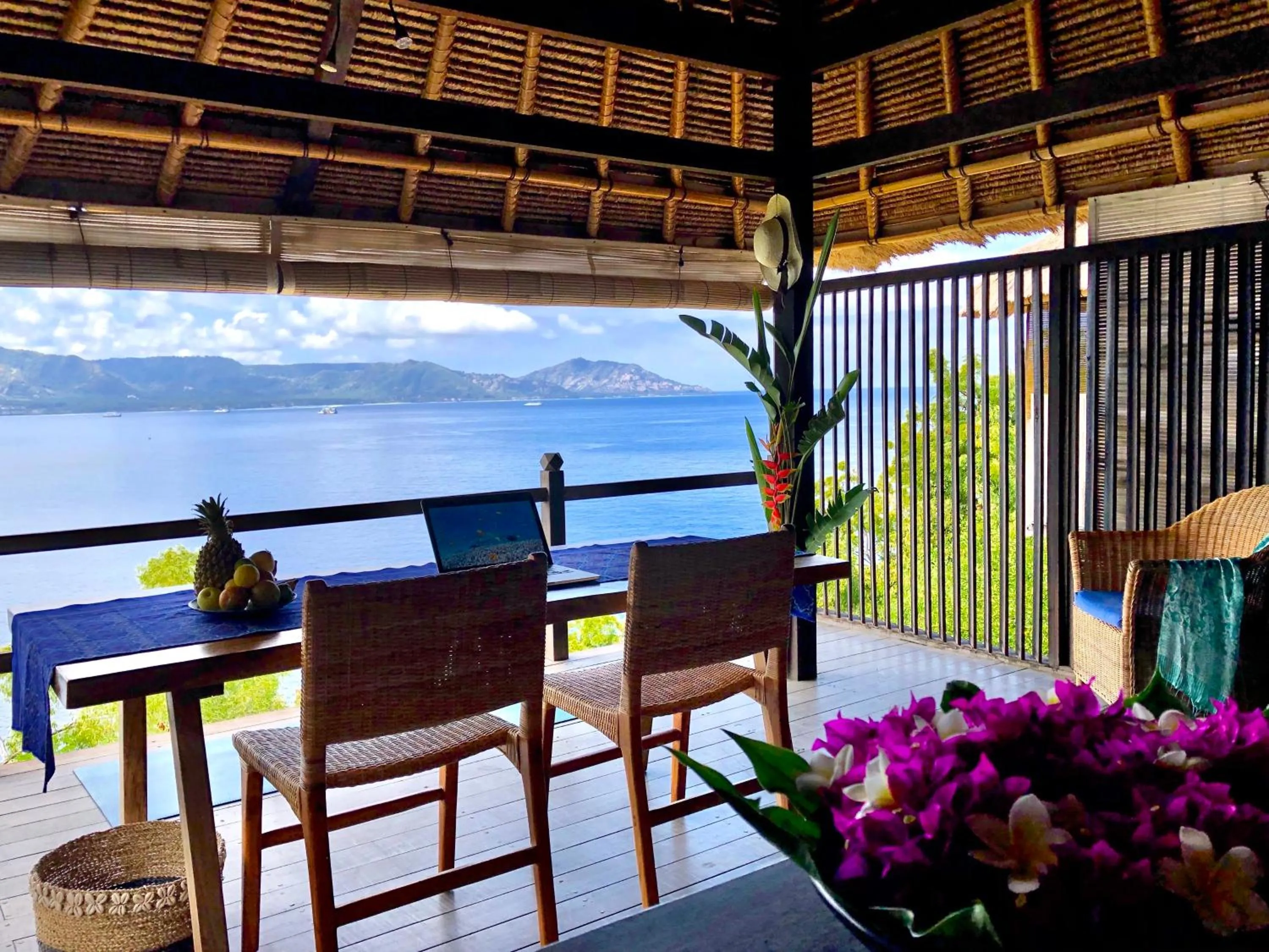 Living room in Bloo Lagoon Eco Village