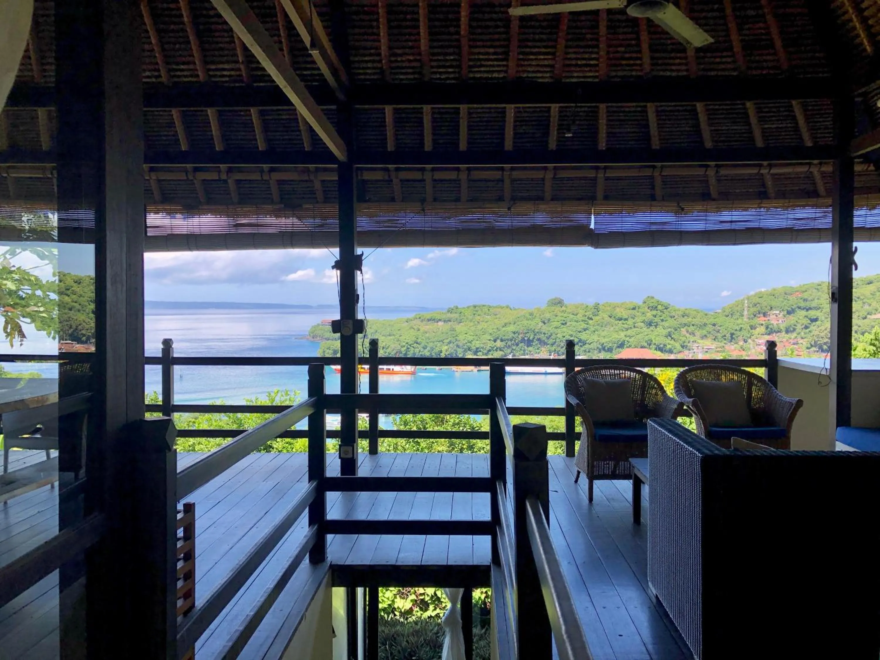 Living room in Bloo Lagoon Eco Village