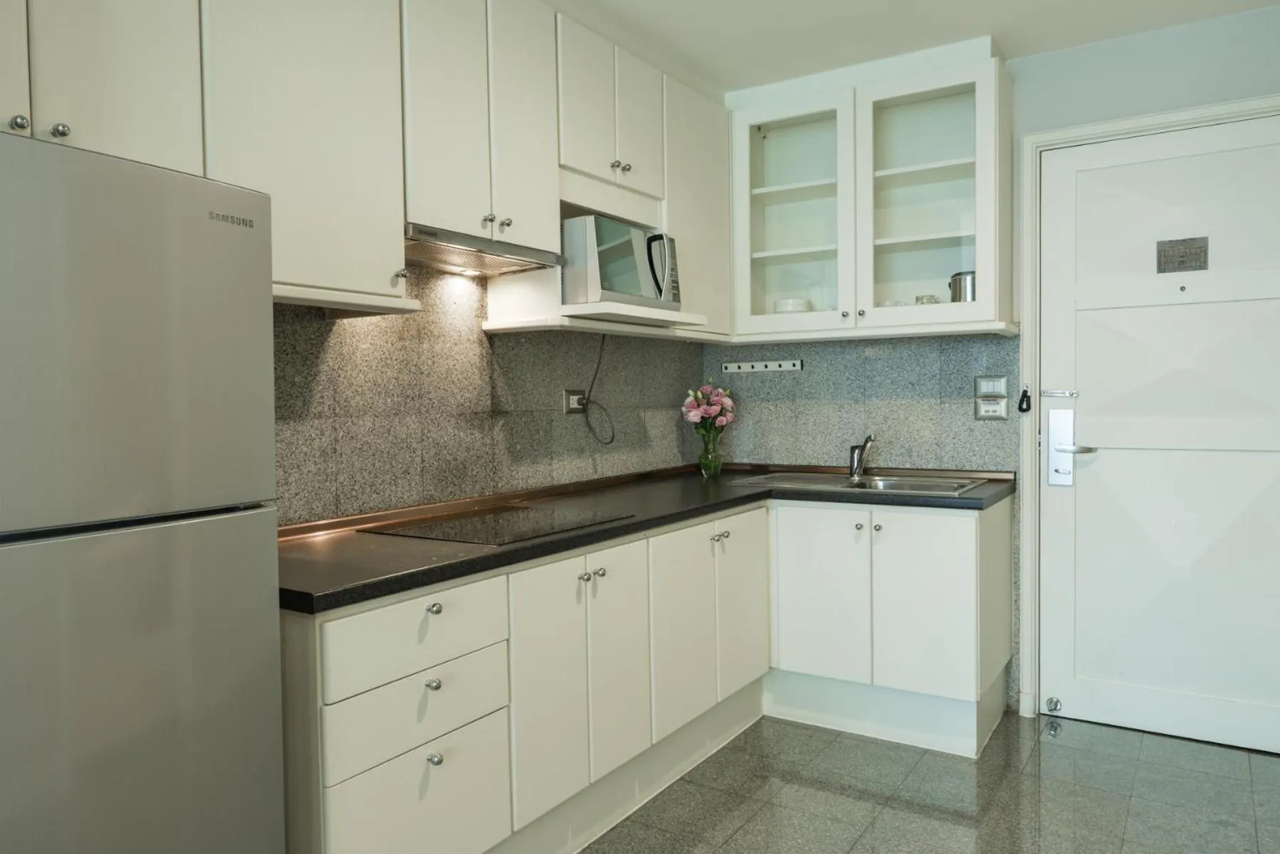 kitchen in Centre Point Hotel Chidlom Bangkok