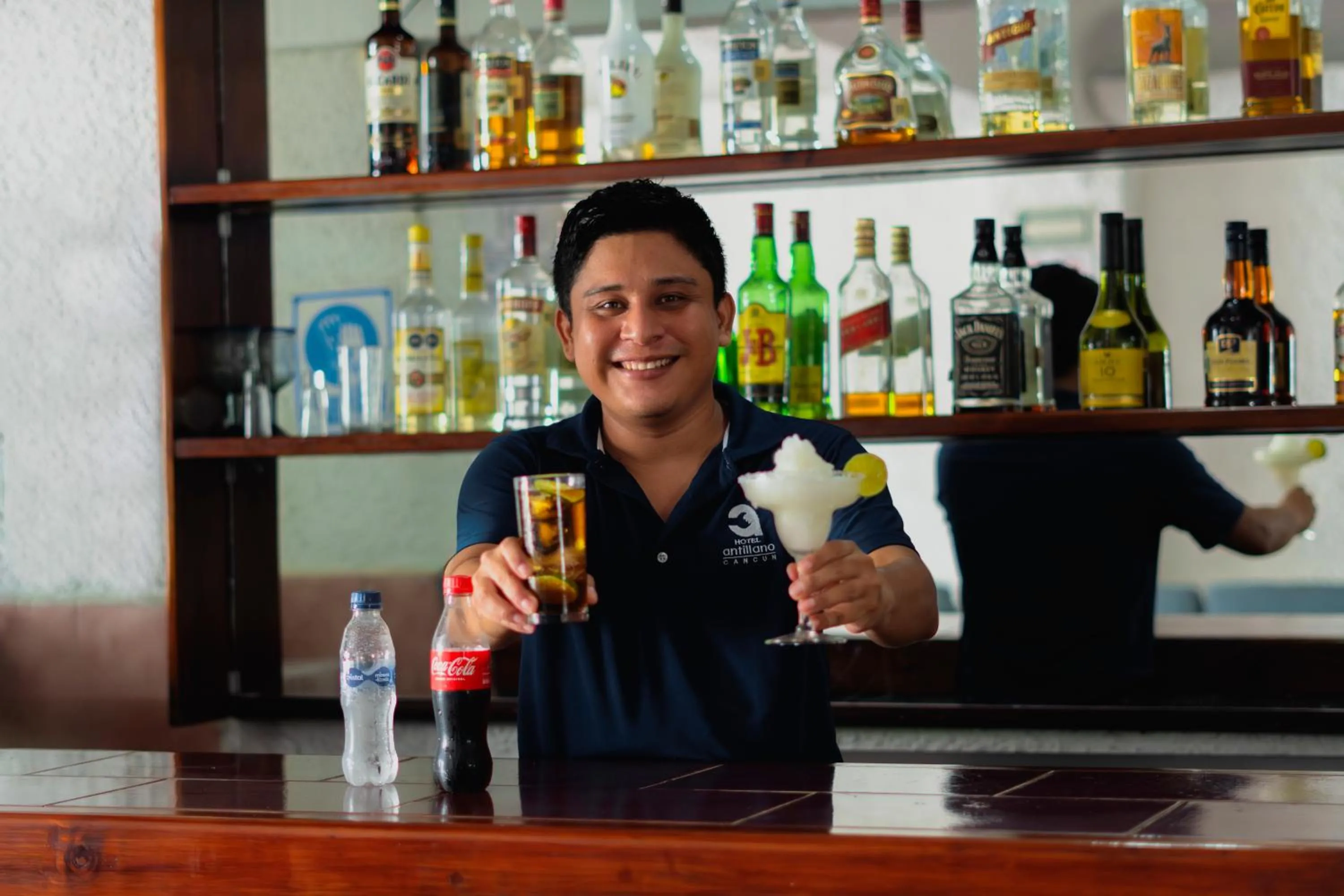 Lounge or bar in Hotel Antillano