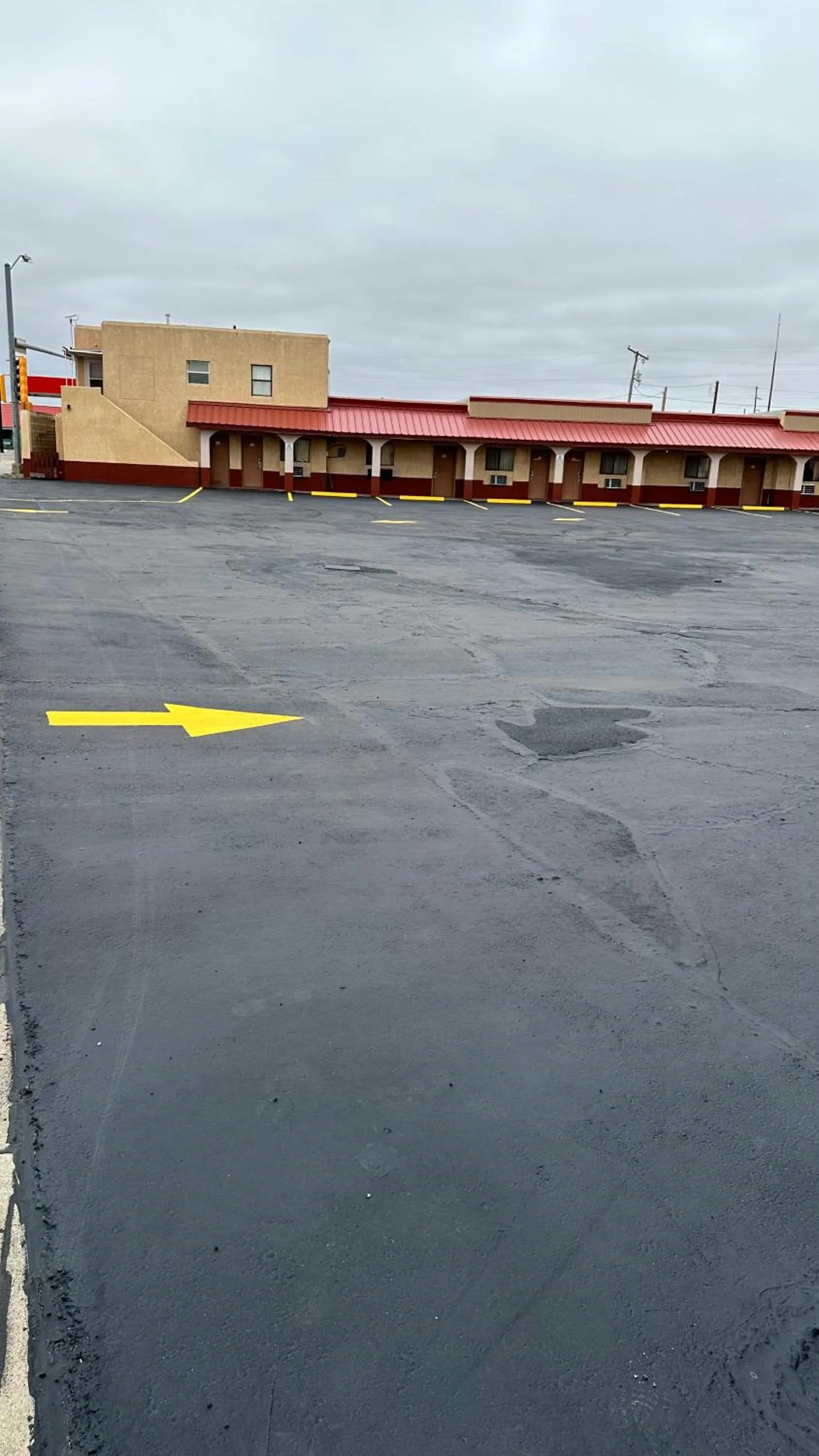 Property building in Sands Motel