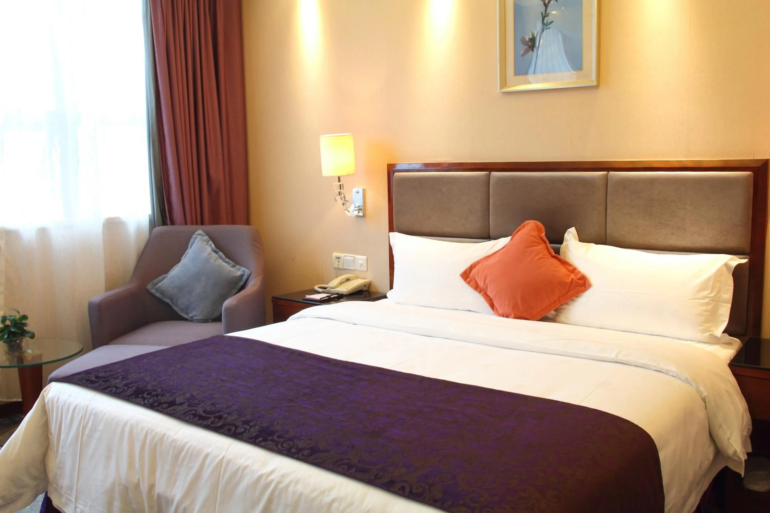 Bed in Sentosa Hotel Shenzhen Majialong Branch