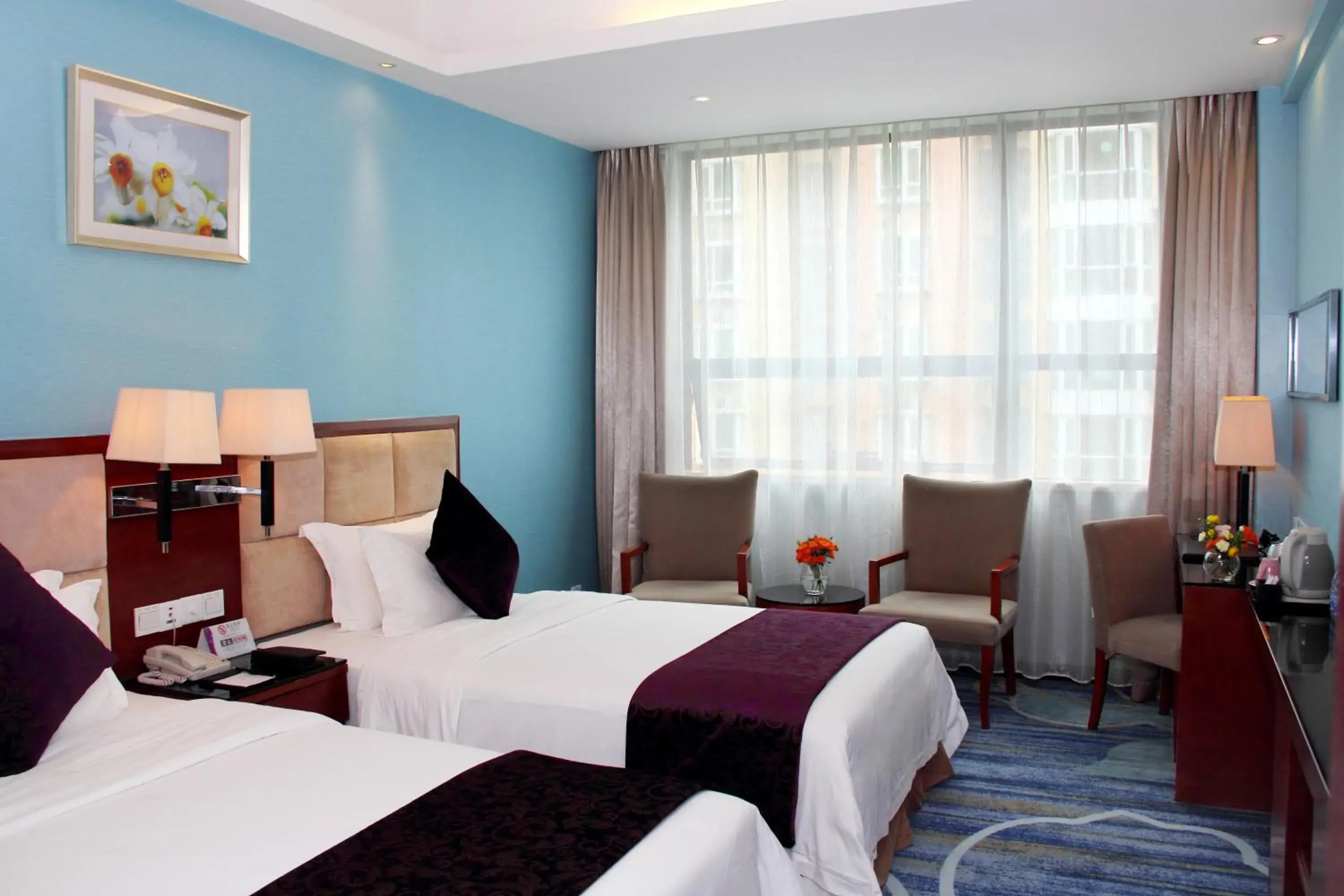 Bed in Sentosa Hotel Shenzhen Majialong Branch Bed in Sentosa Hotel Shenzhen Majialong Branch