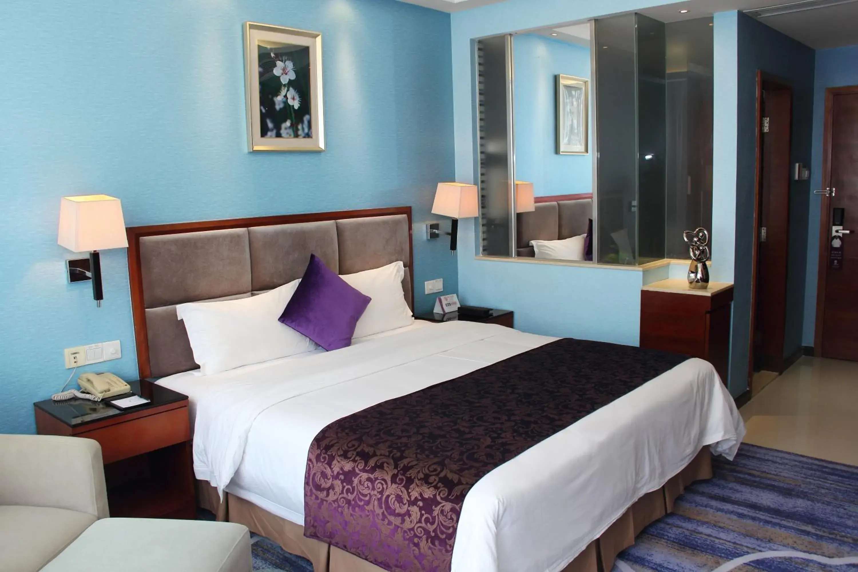 Bed in Sentosa Hotel Shenzhen Majialong Branch Bed in Sentosa Hotel Shenzhen Majialong Branch