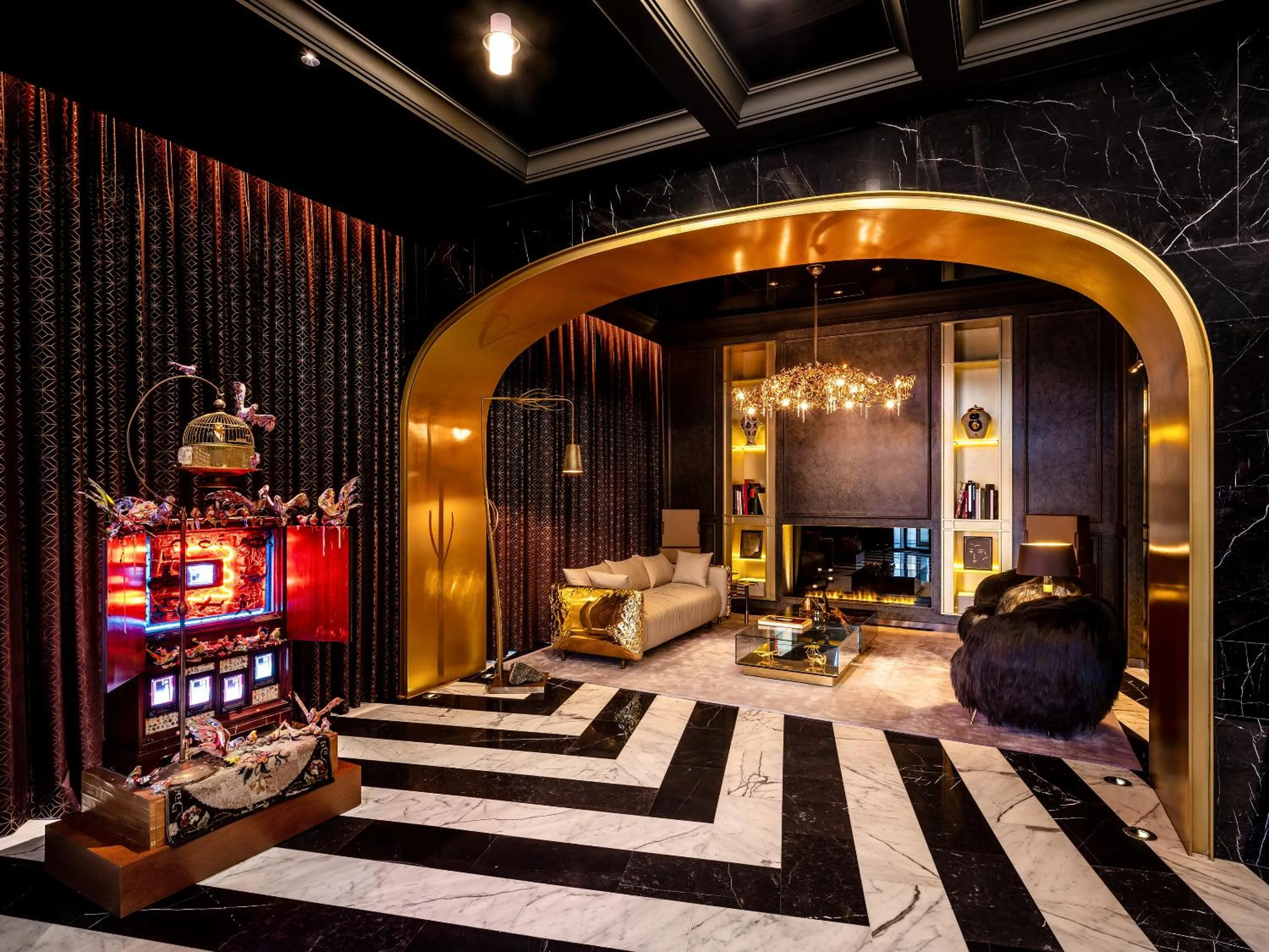 Lobby or reception in Art Paradiso, Paradise City