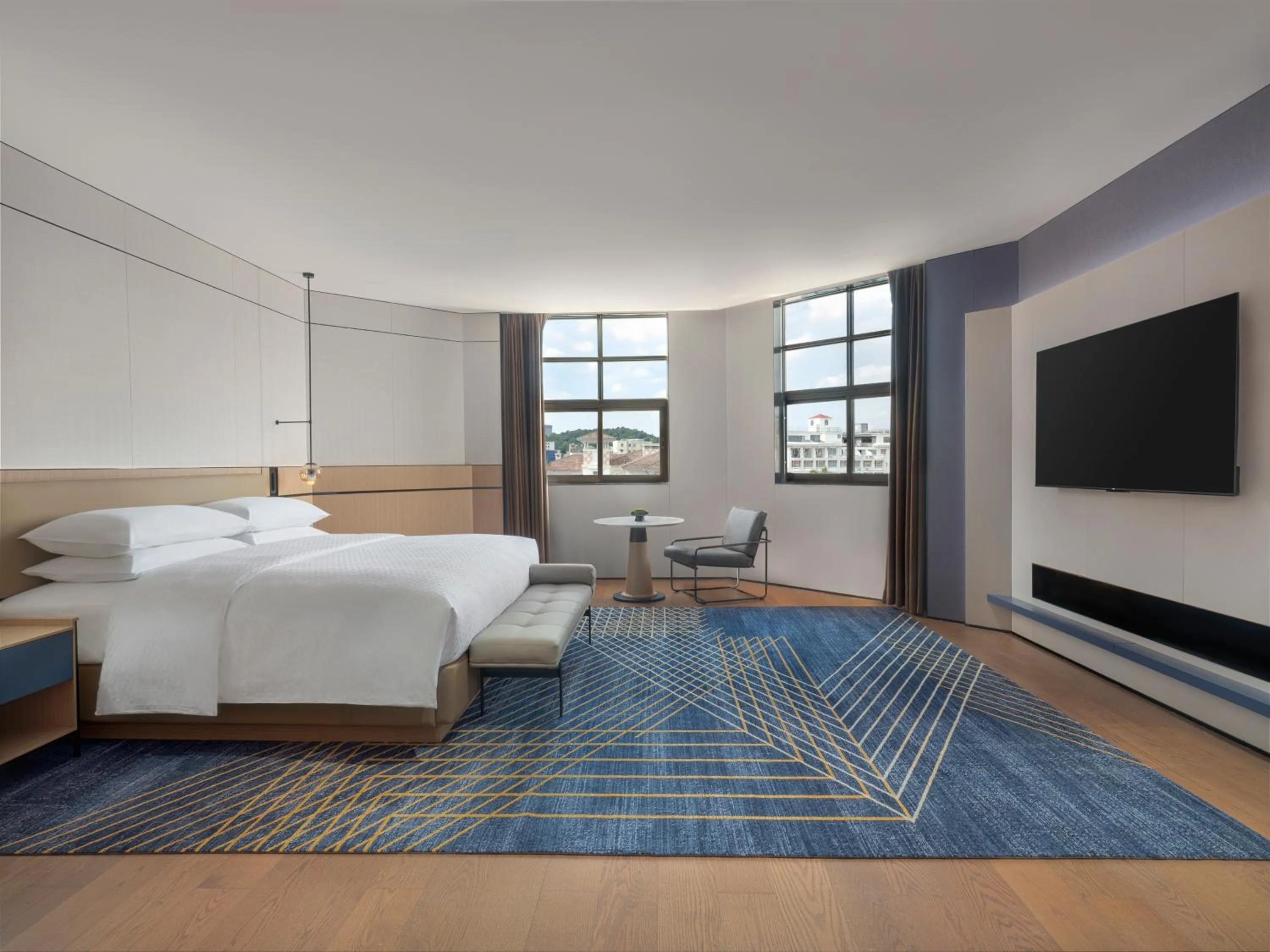 Bedroom, Bed in Four Points by Sheraton Yangjiang City Center