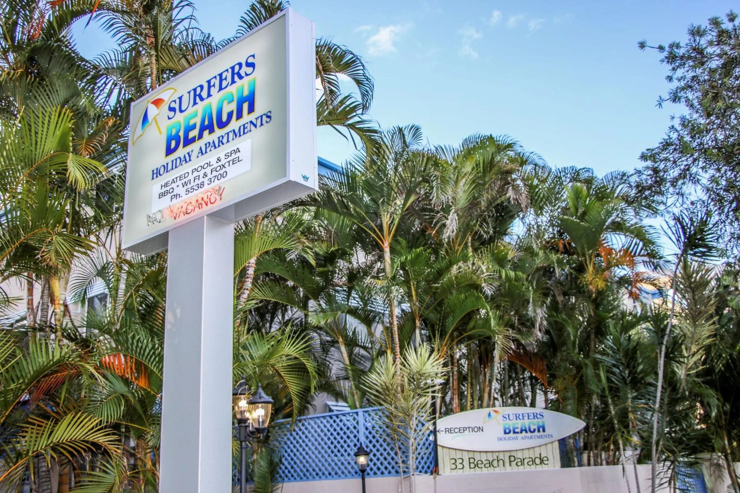 Facade/entrance in Surfers Beach Holiday Apartments