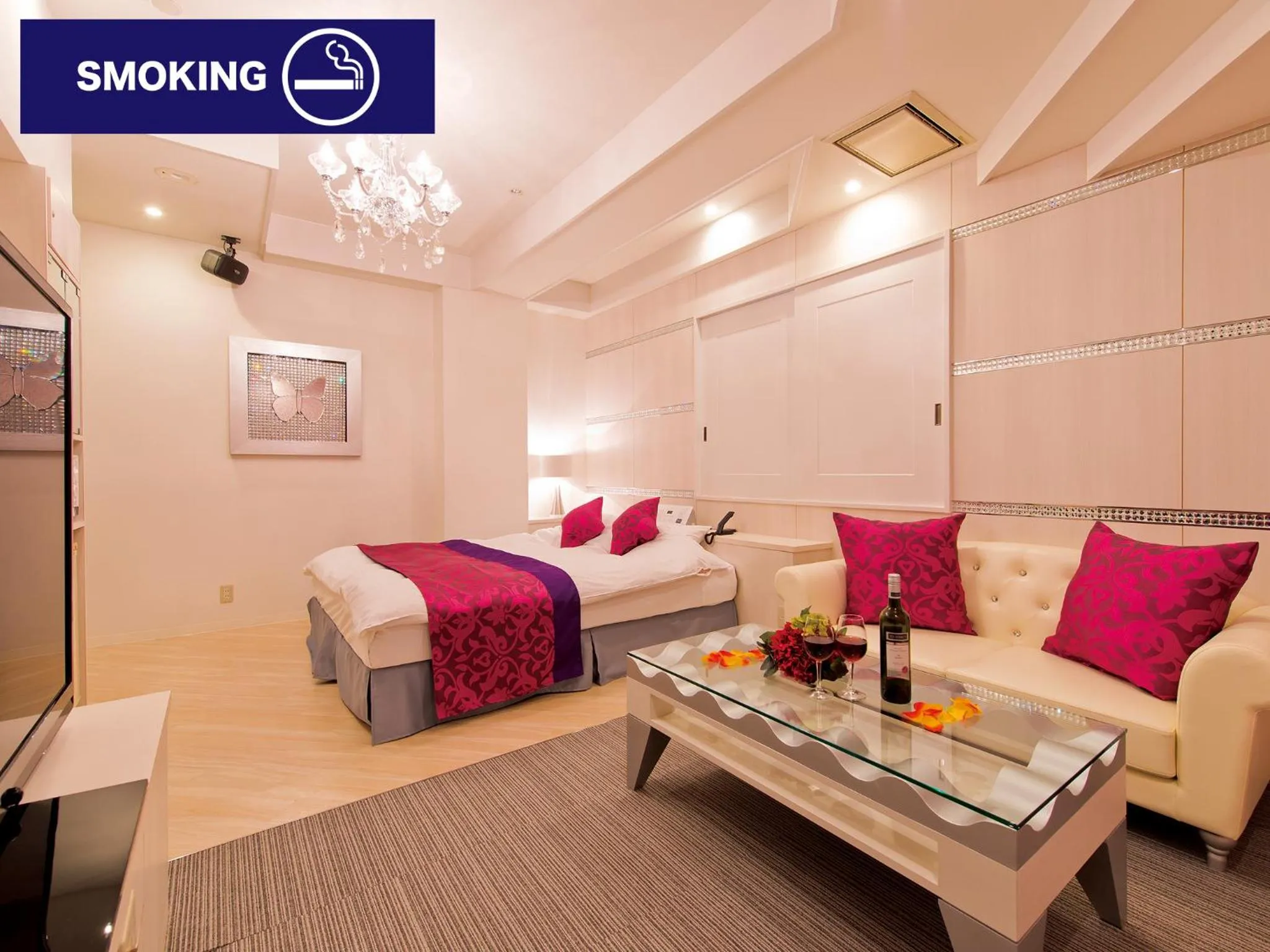 Photo of the whole room, Bed in Restay Koriyama (Adult Only)