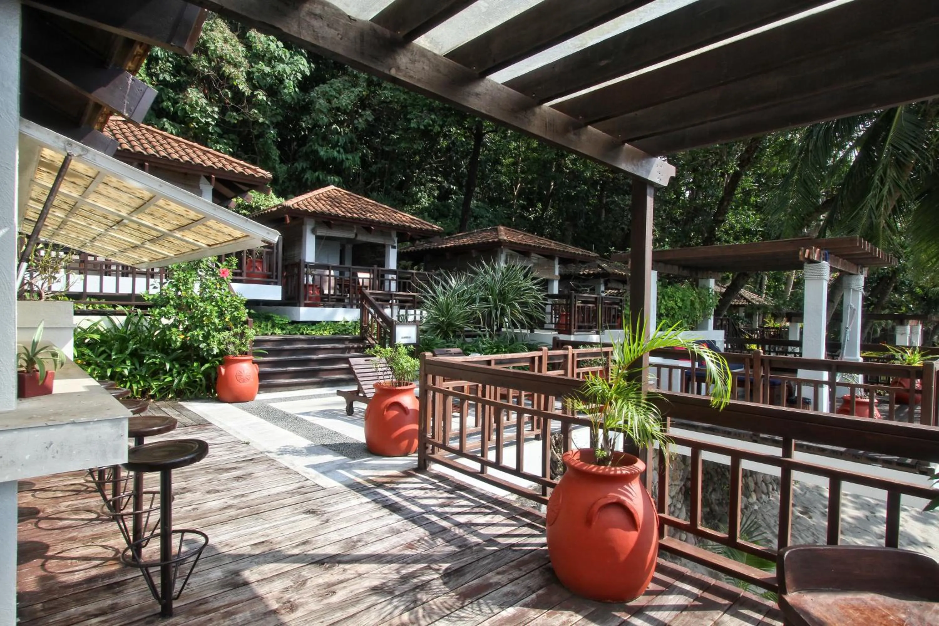 Patio in Club Punta Fuego