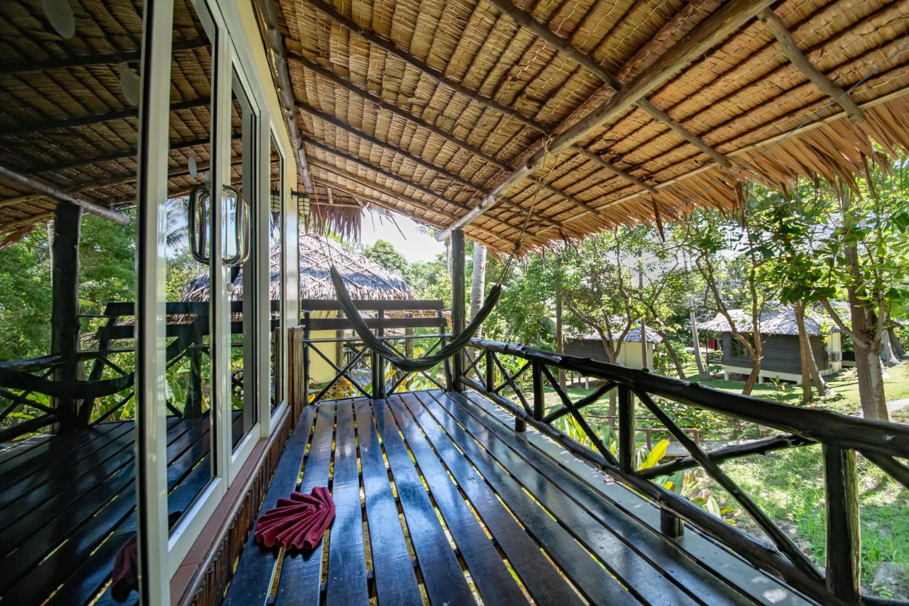 Balcony/Terrace in Shiralea Backpackers Resort