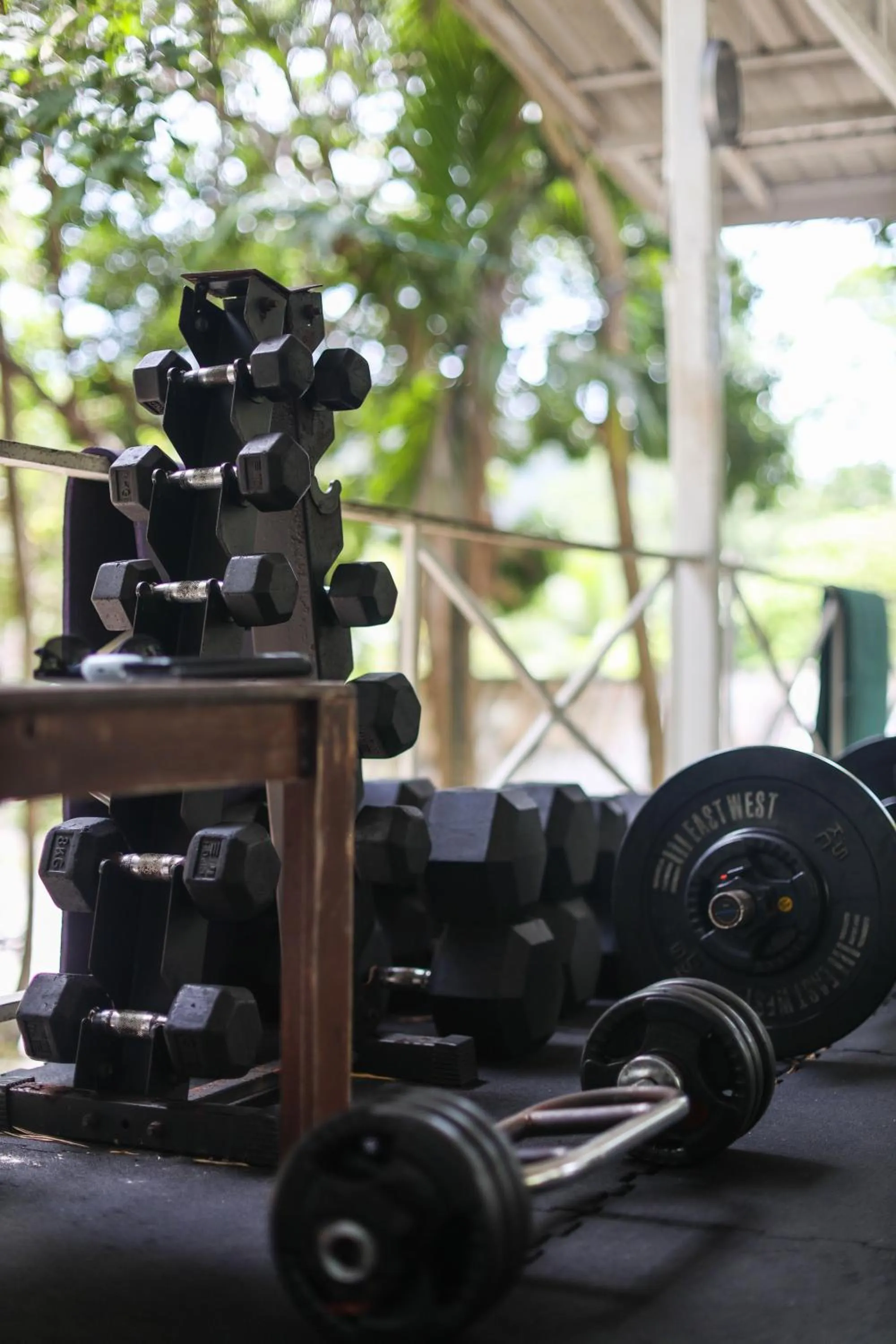 Fitness centre/facilities in Shiralea Resort