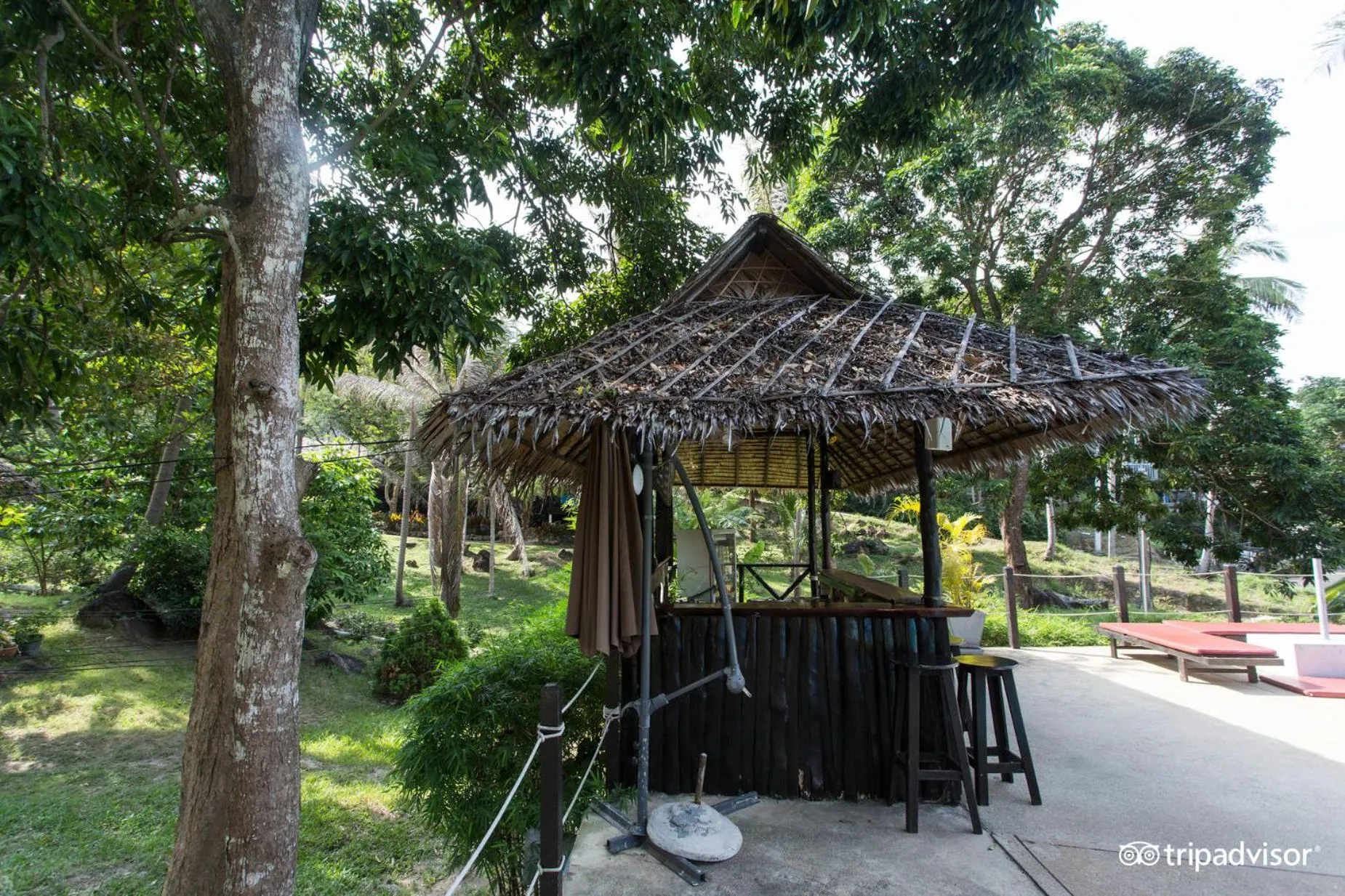Patio in Shiralea Backpackers Resort