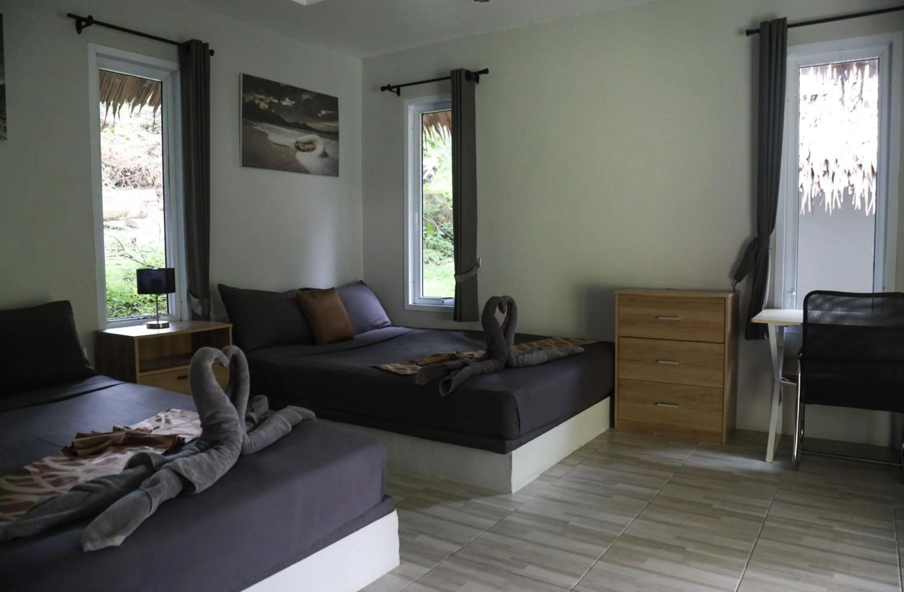 Bed in Shiralea Resort