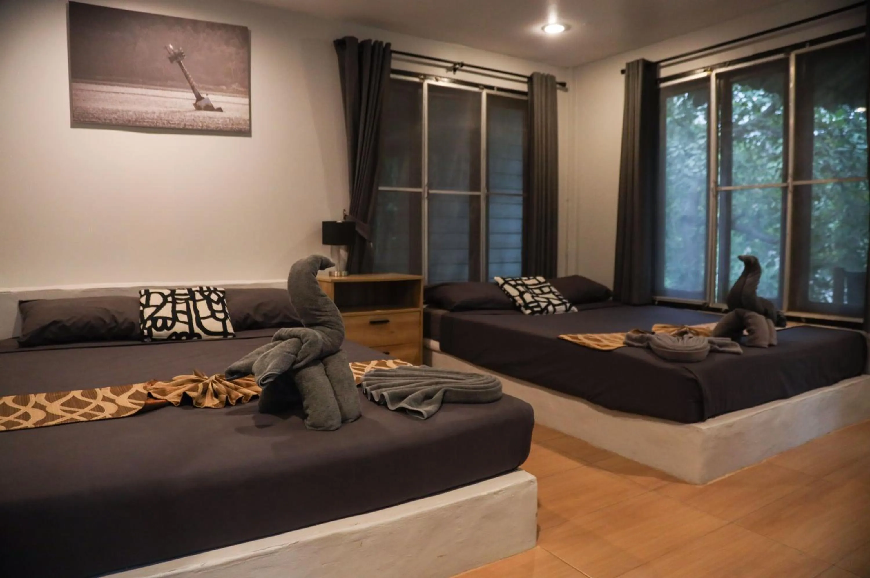 Bed in Shiralea Resort