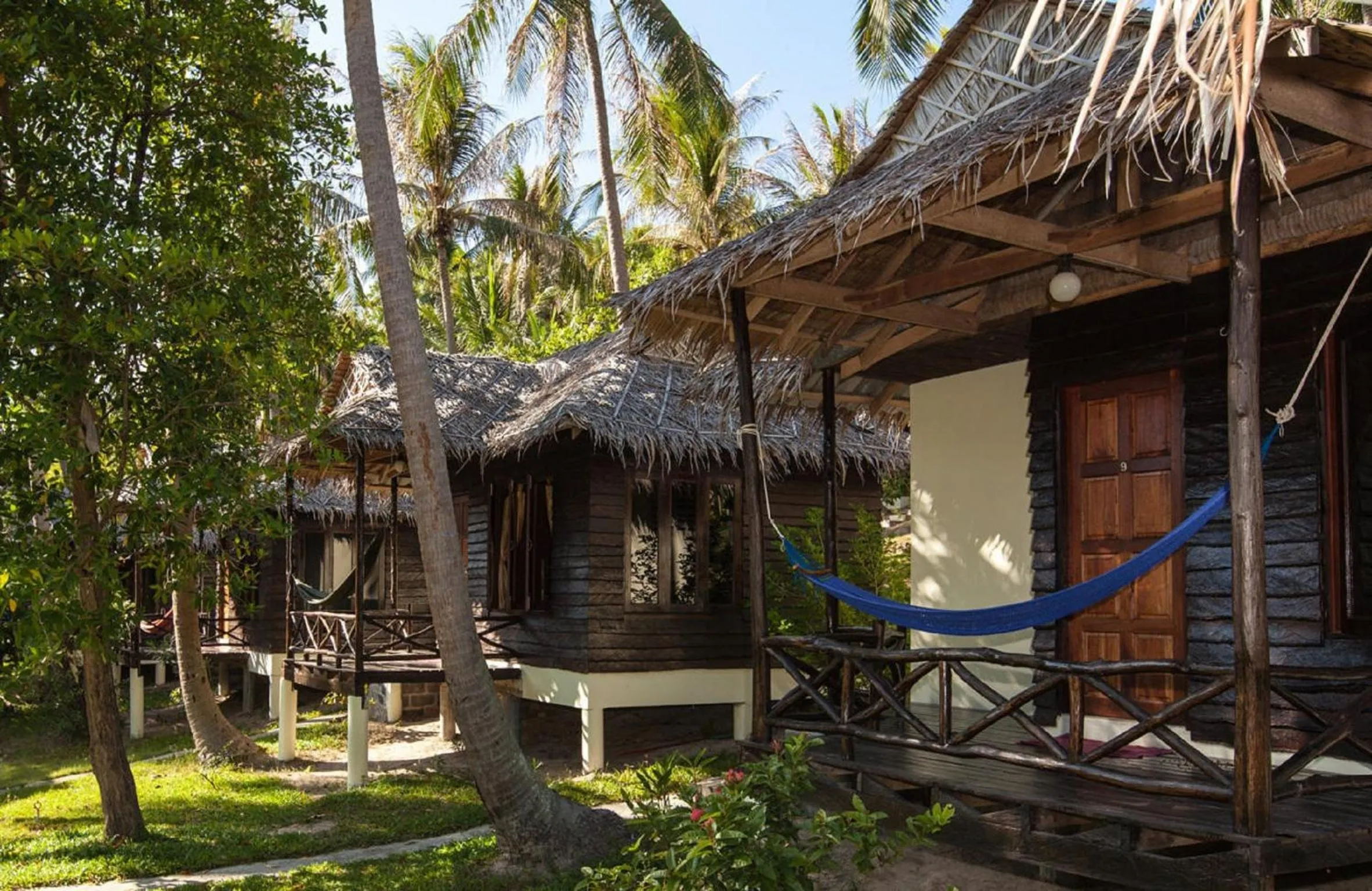 Garden in Shiralea Backpackers Resort