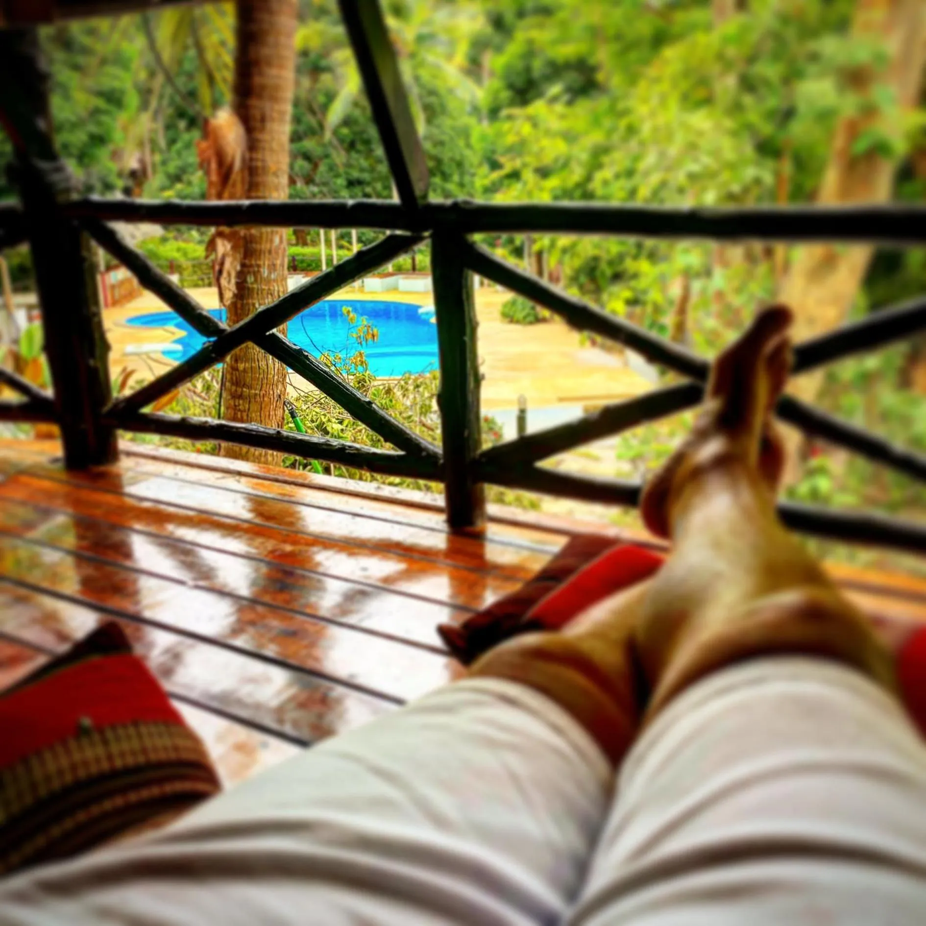 Swimming pool in Shiralea Backpackers Resort