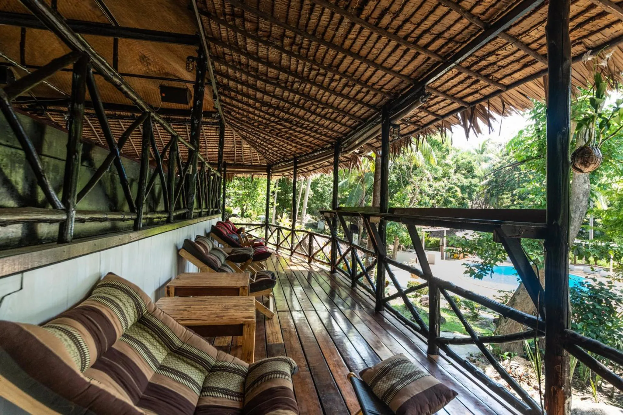 Balcony/Terrace in Shiralea Backpackers Resort