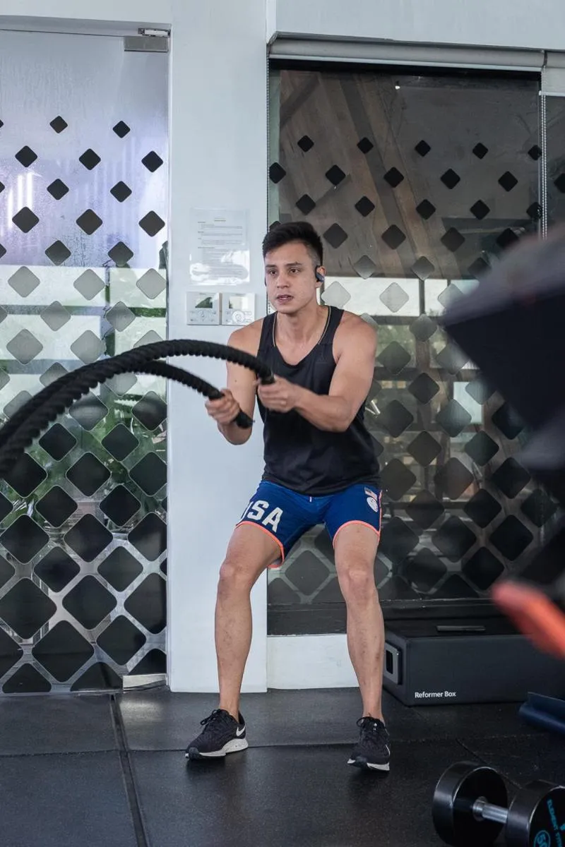 Fitness centre/facilities in Stonehill Suites