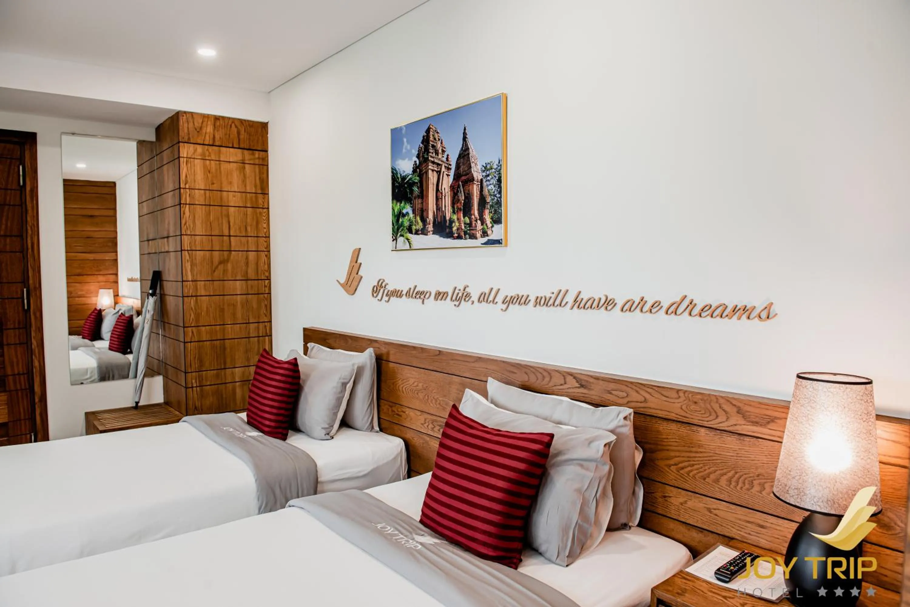 Bed in Joy Trip Hotel & Spa Nha Trang