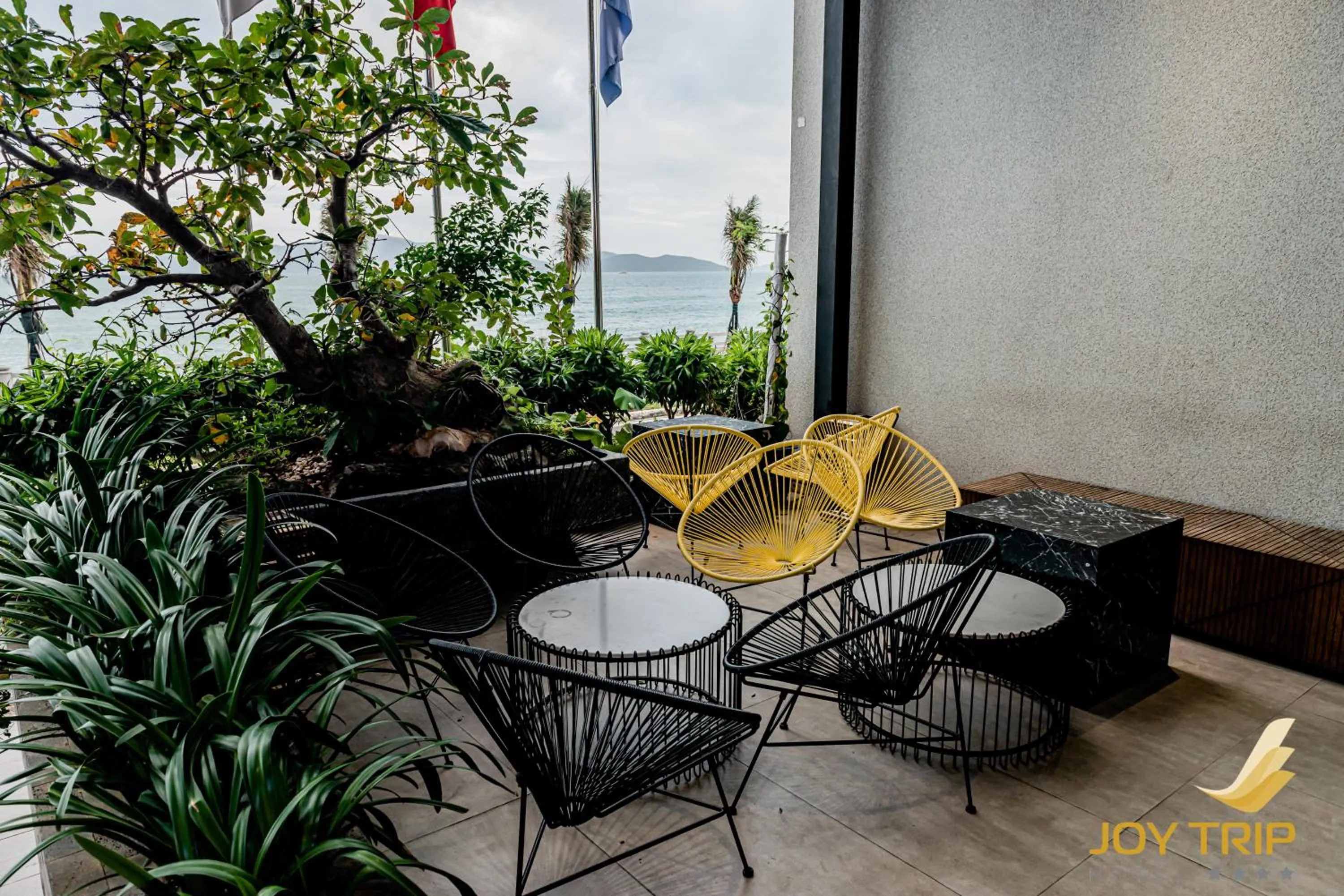 Balcony/Terrace in Joy Trip Hotel & Spa Nha Trang