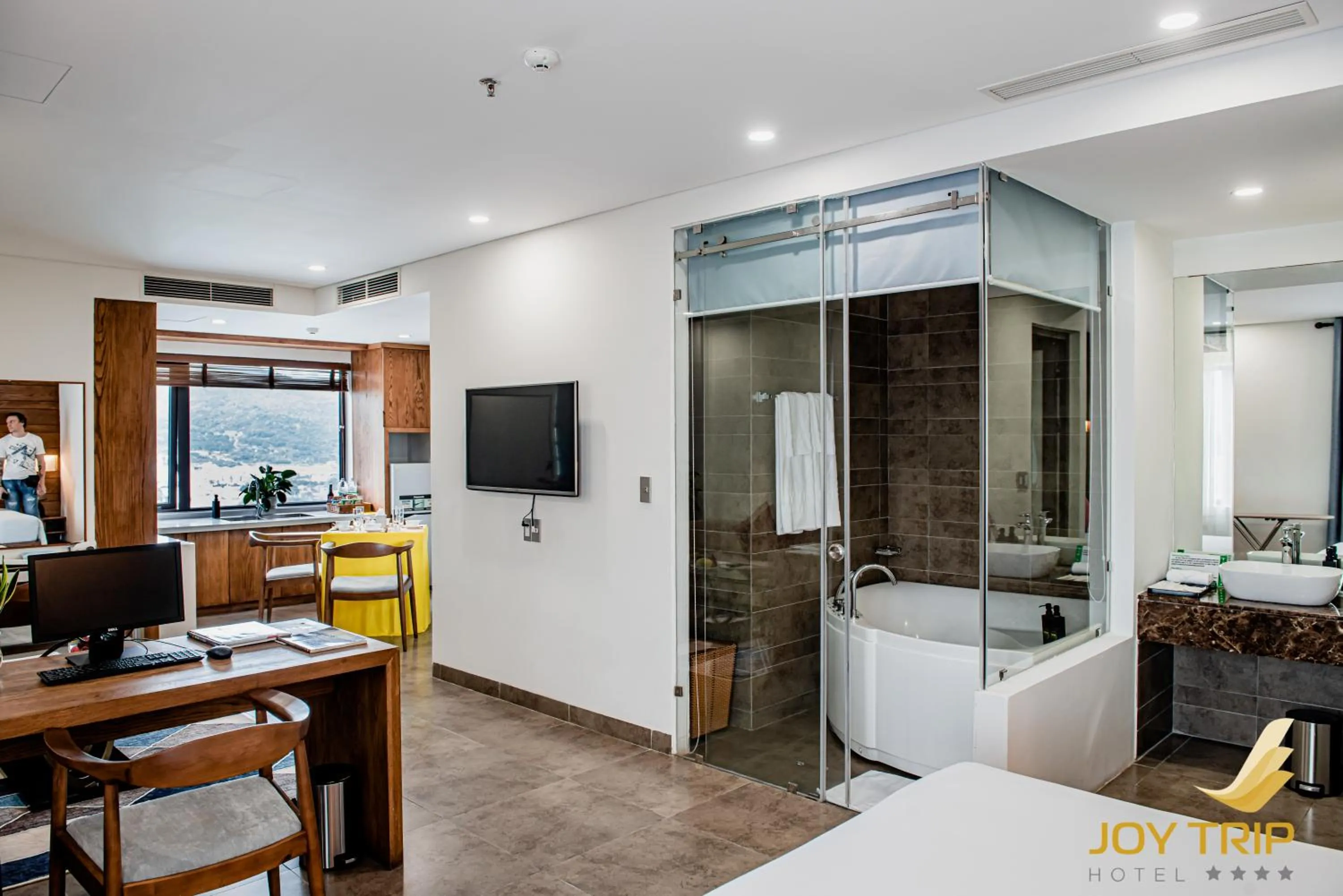 Seating area in Joy Trip Hotel & Spa Nha Trang