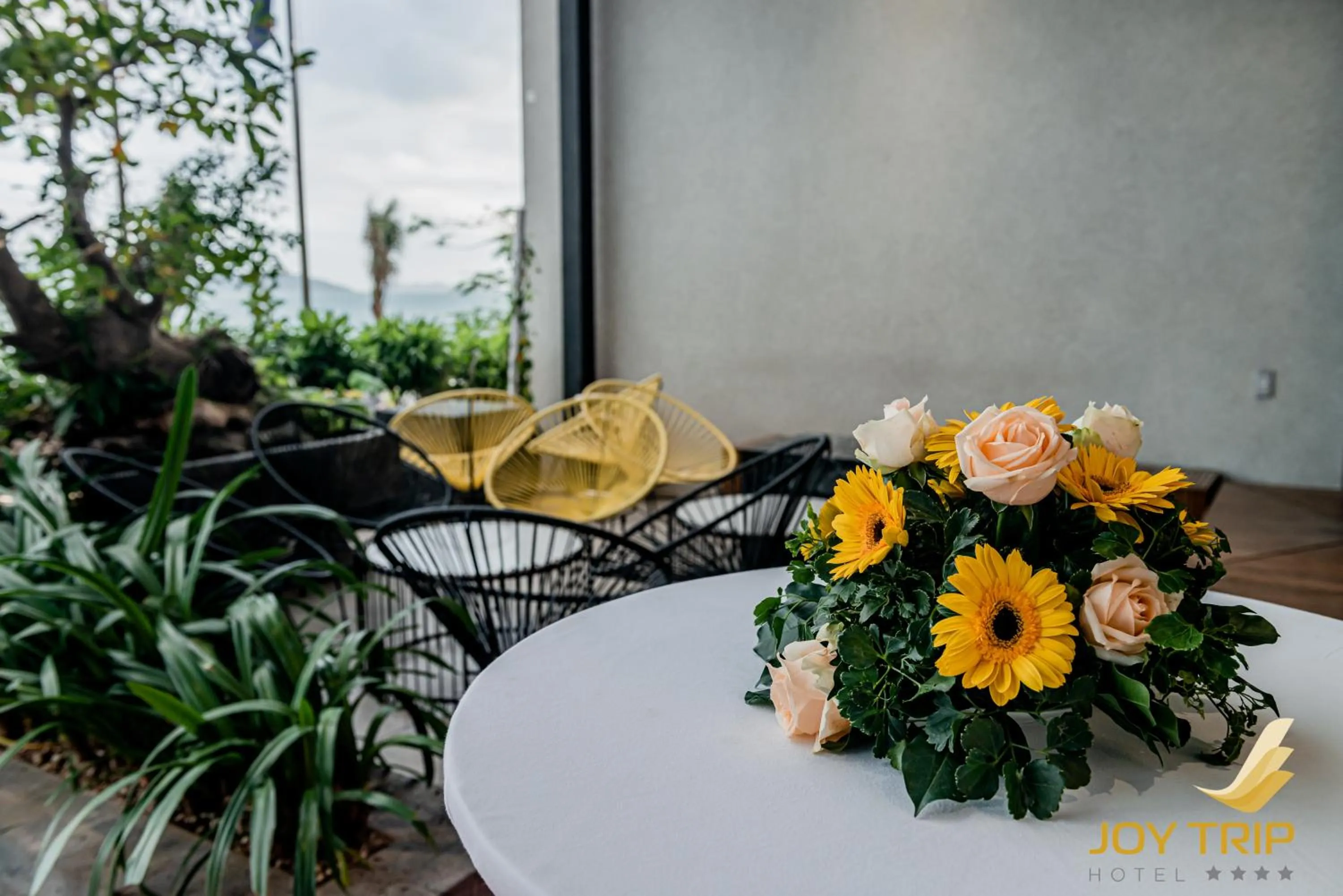 Balcony/Terrace in Joy Trip Hotel & Spa Nha Trang
