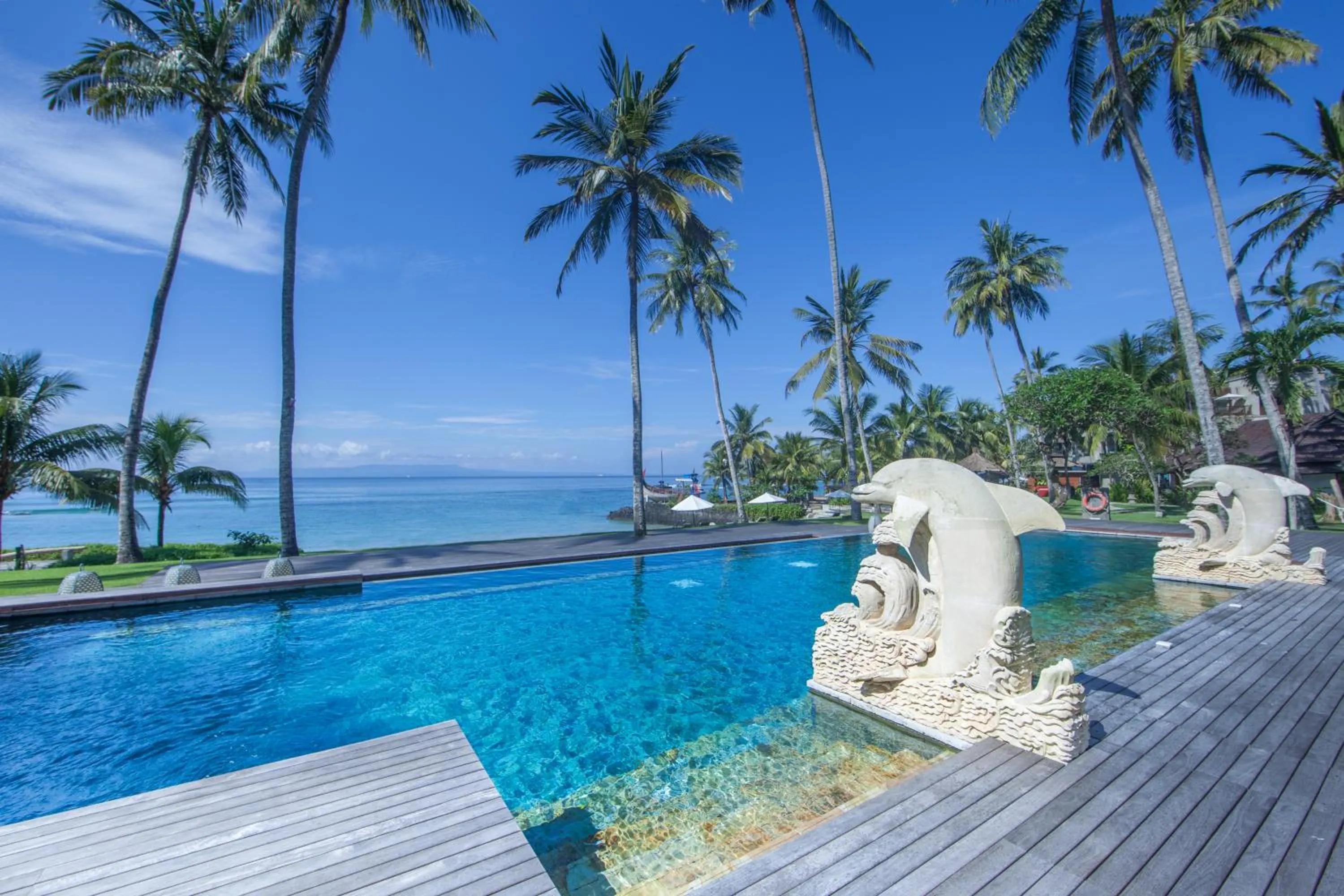 Swimming pool in Candi Beach Resort & Spa