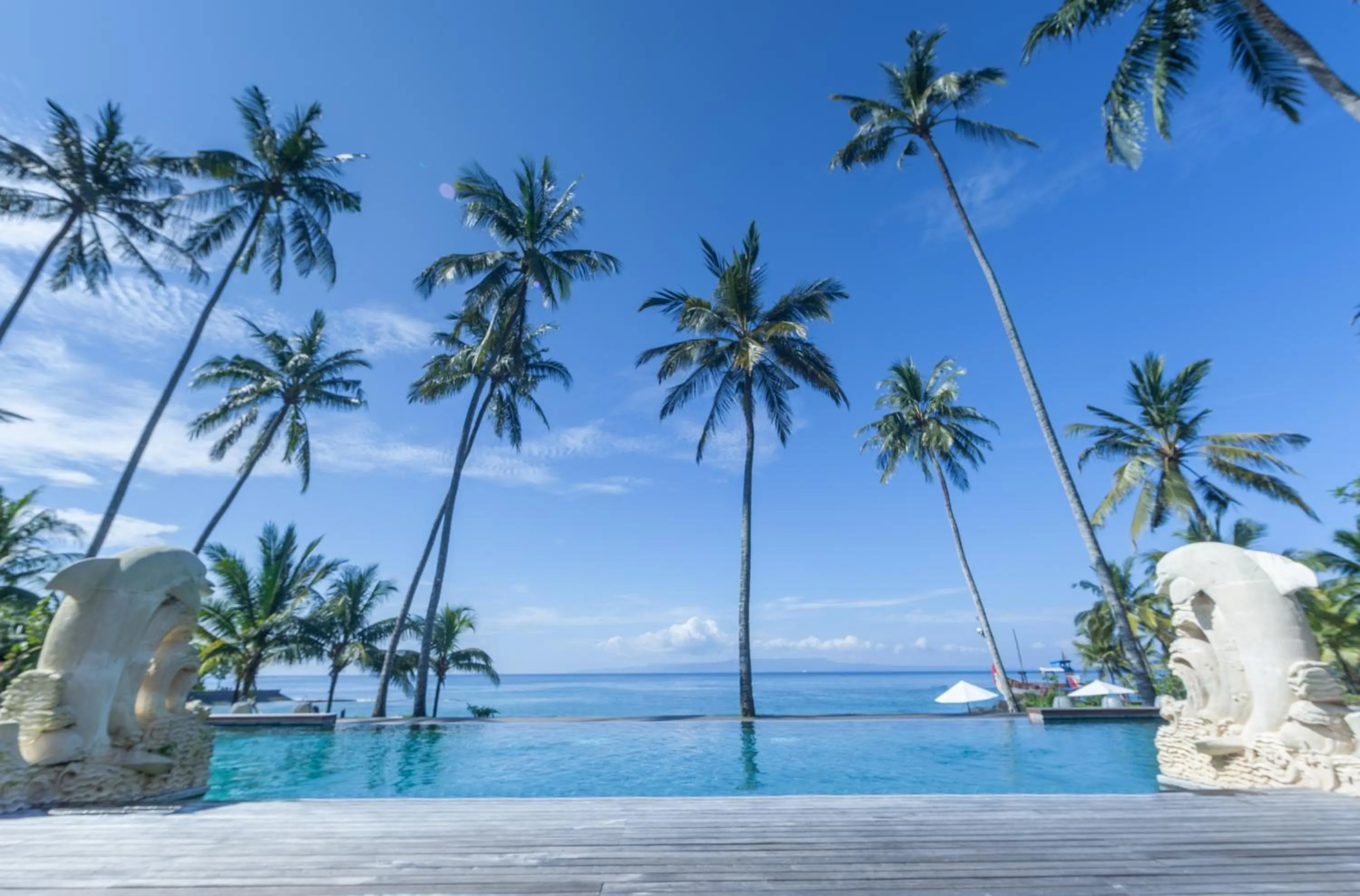 Swimming pool in Candi Beach Resort & Spa