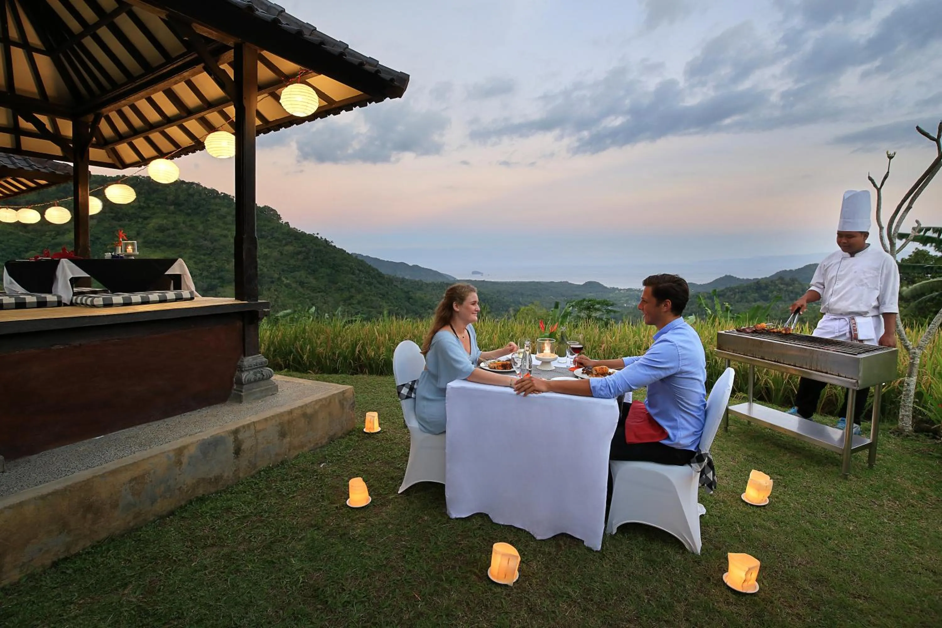 Off site in Candi Beach Resort & Spa