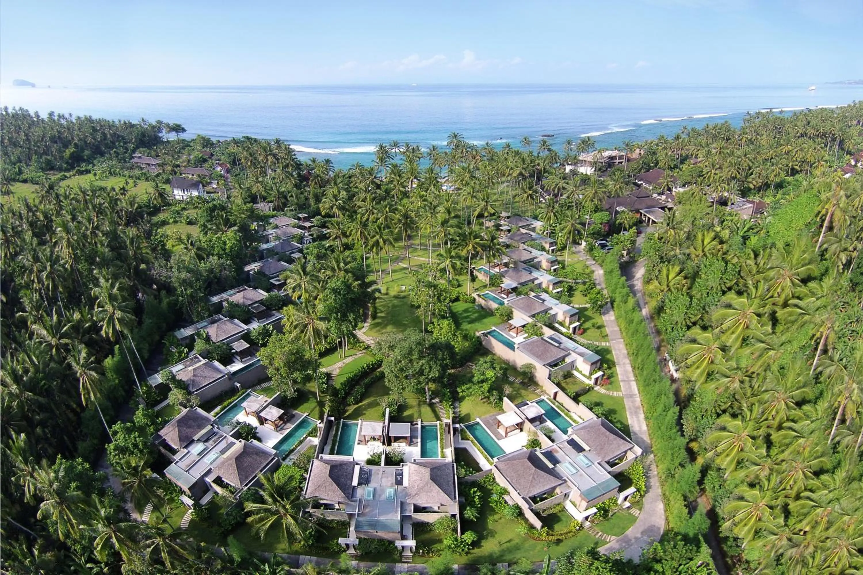 Natural landscape in Candi Beach Resort & Spa