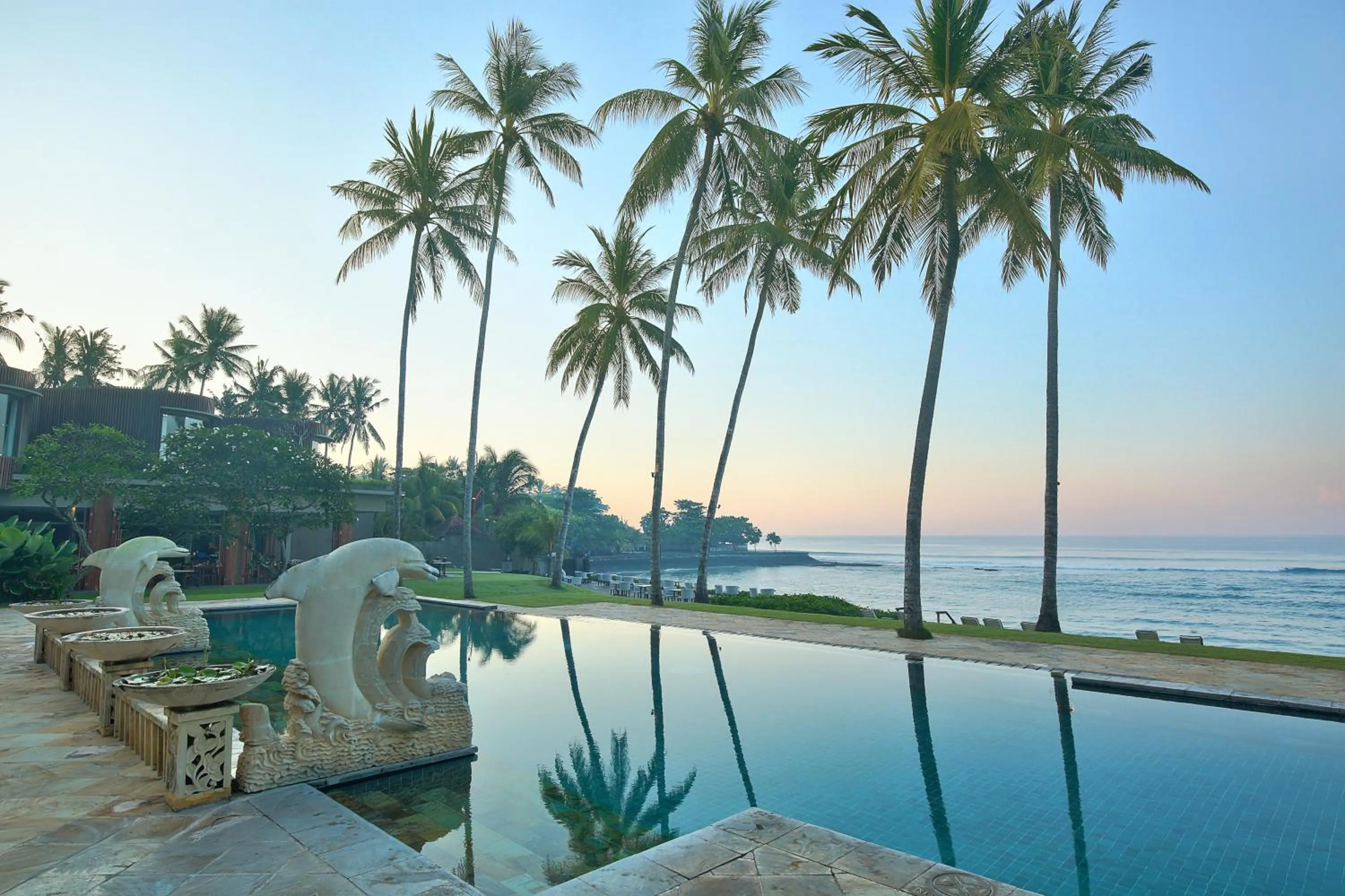Swimming pool in Candi Beach Resort & Spa