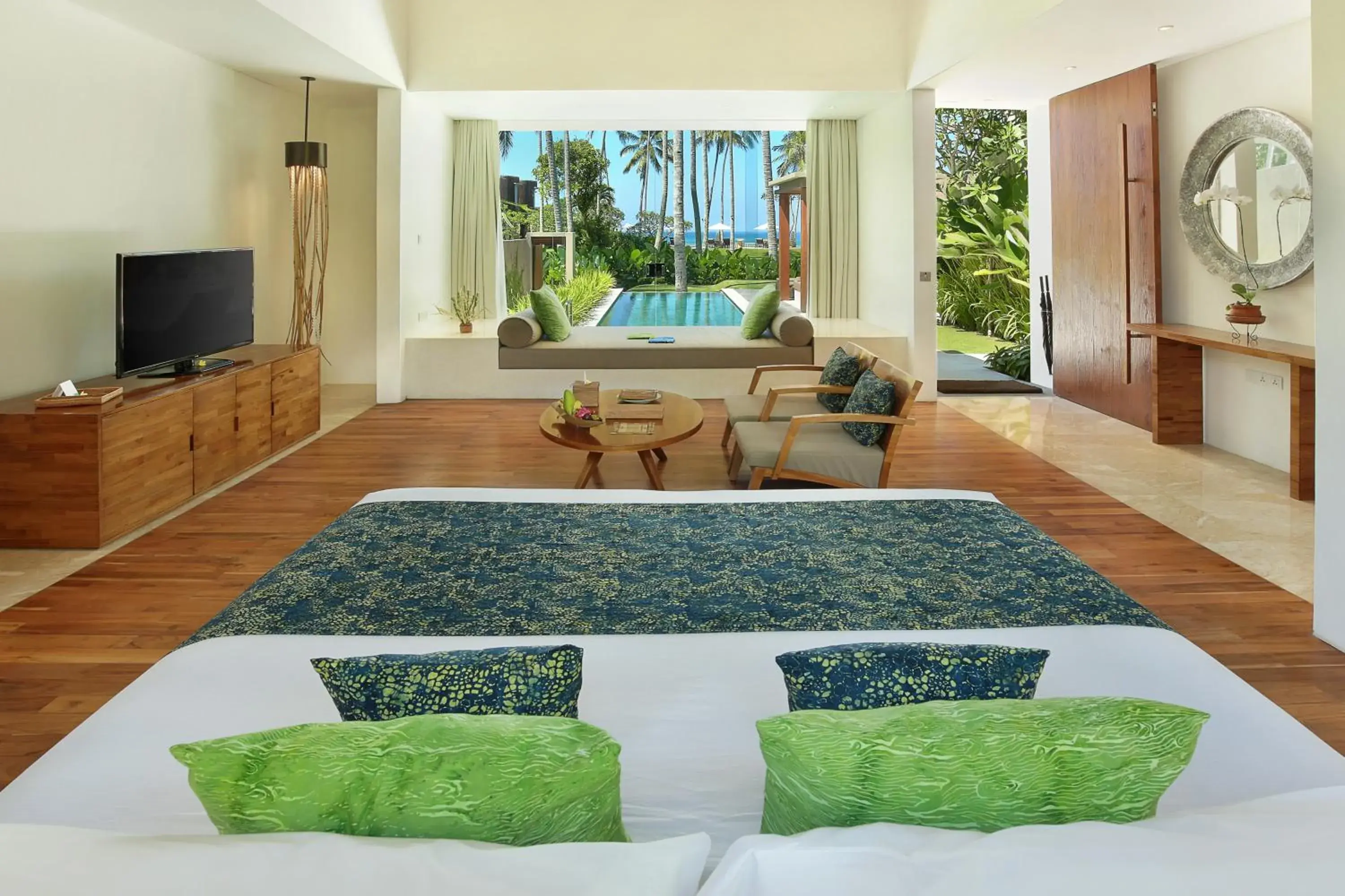 Living room, Bed in Candi Beach Resort & Spa Living room, Bed in Candi Beach Resort & Spa