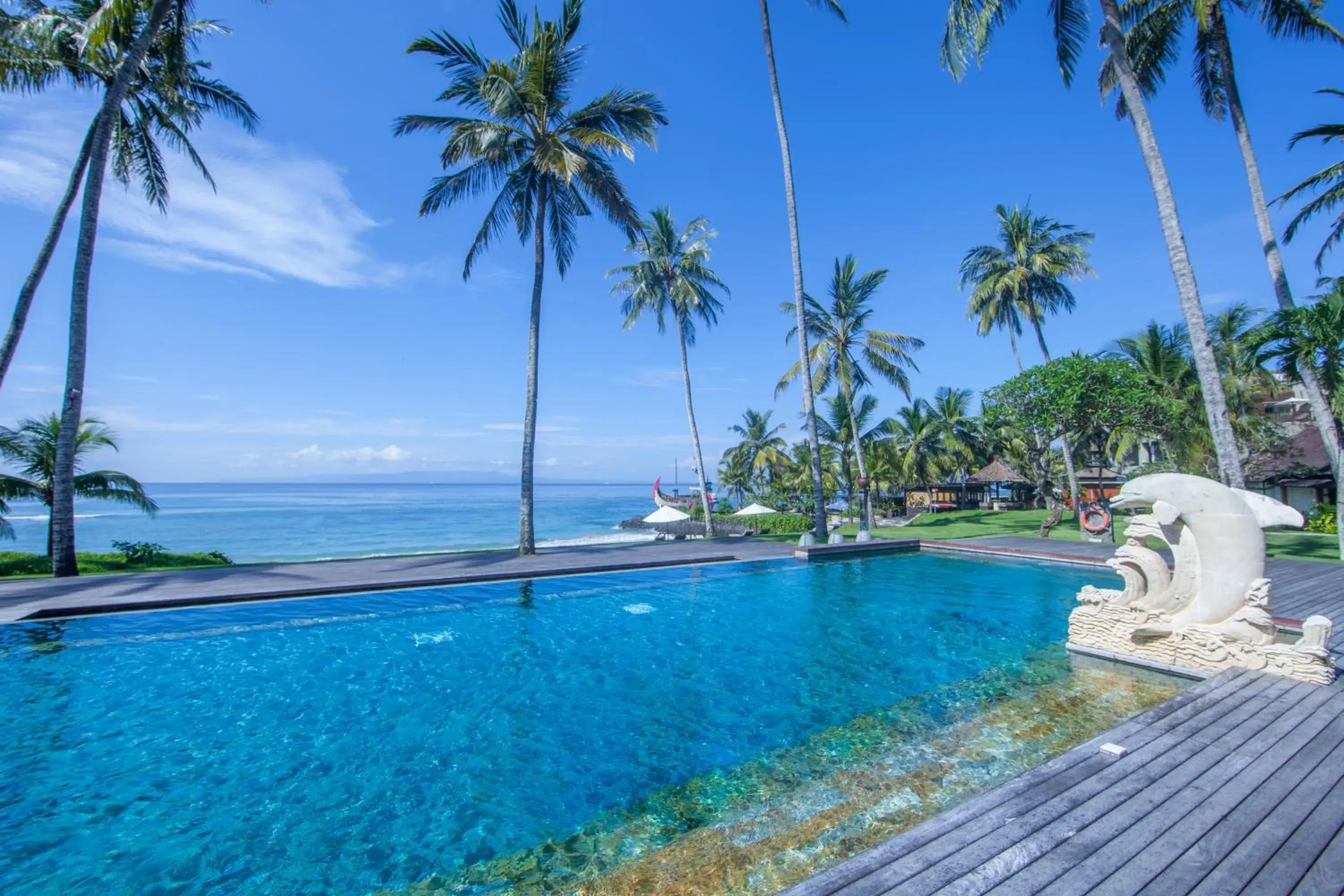 Swimming pool in Candi Beach Resort & Spa Swimming pool in Candi Beach Resort & Spa