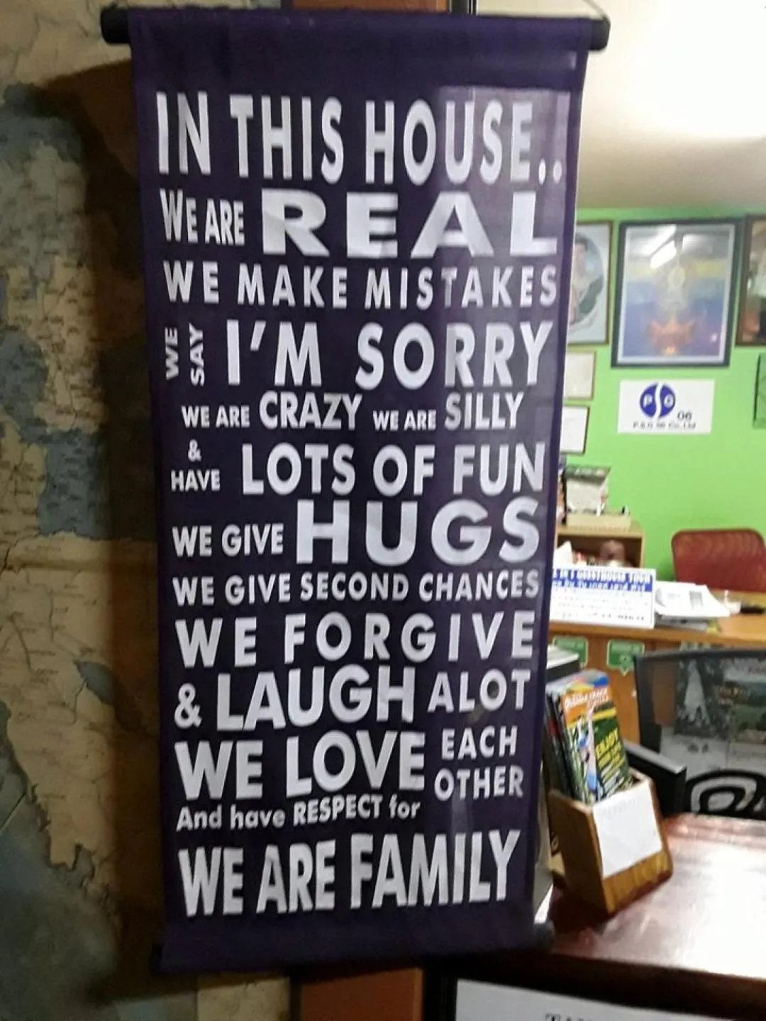 Decorative detail in All in 1 Guesthouse