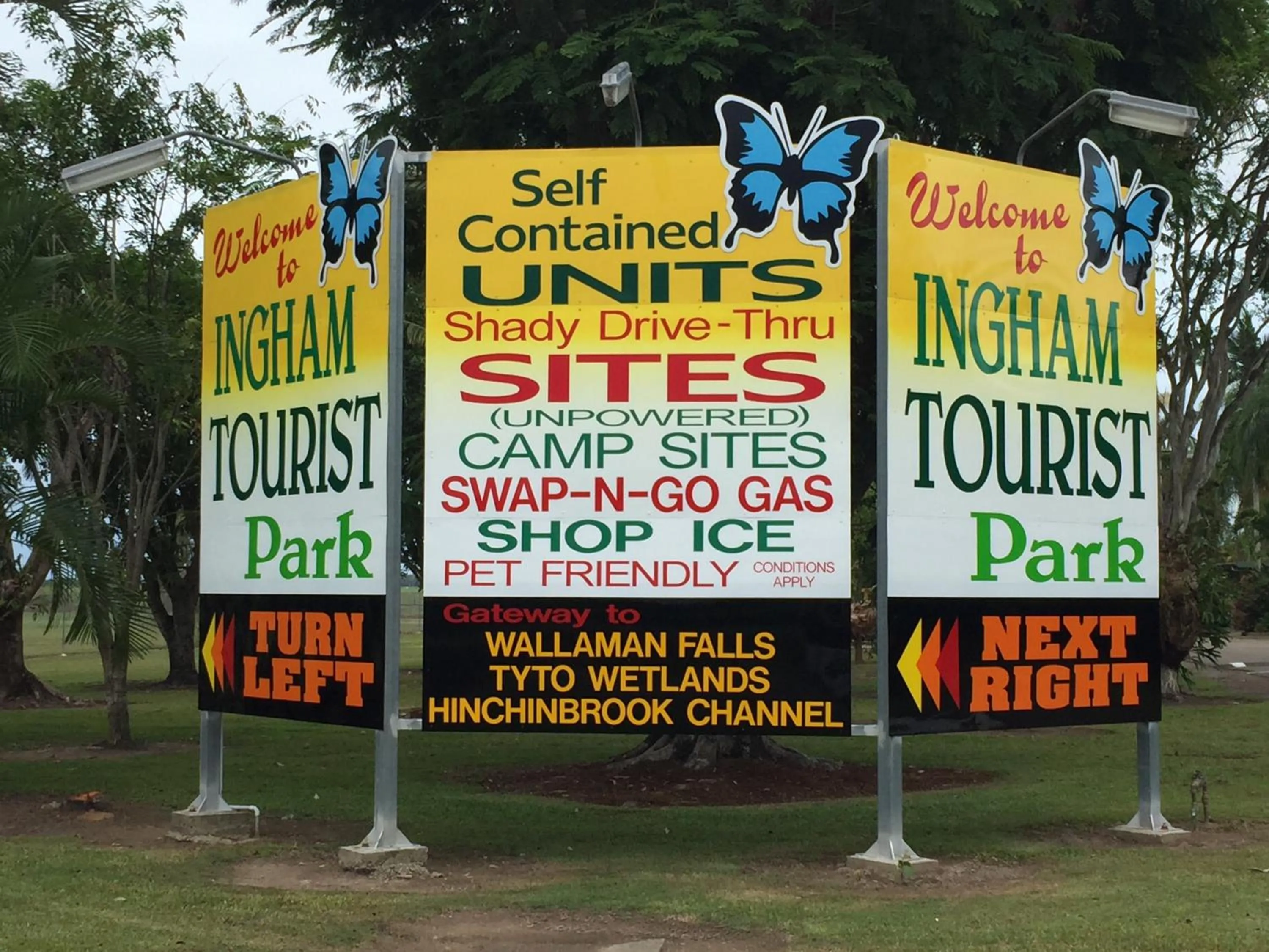Property logo or sign in Ingham Tourist Park
