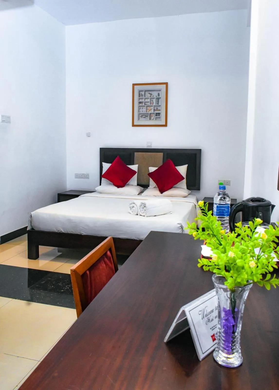 Bed in Hotel 198 Negombo