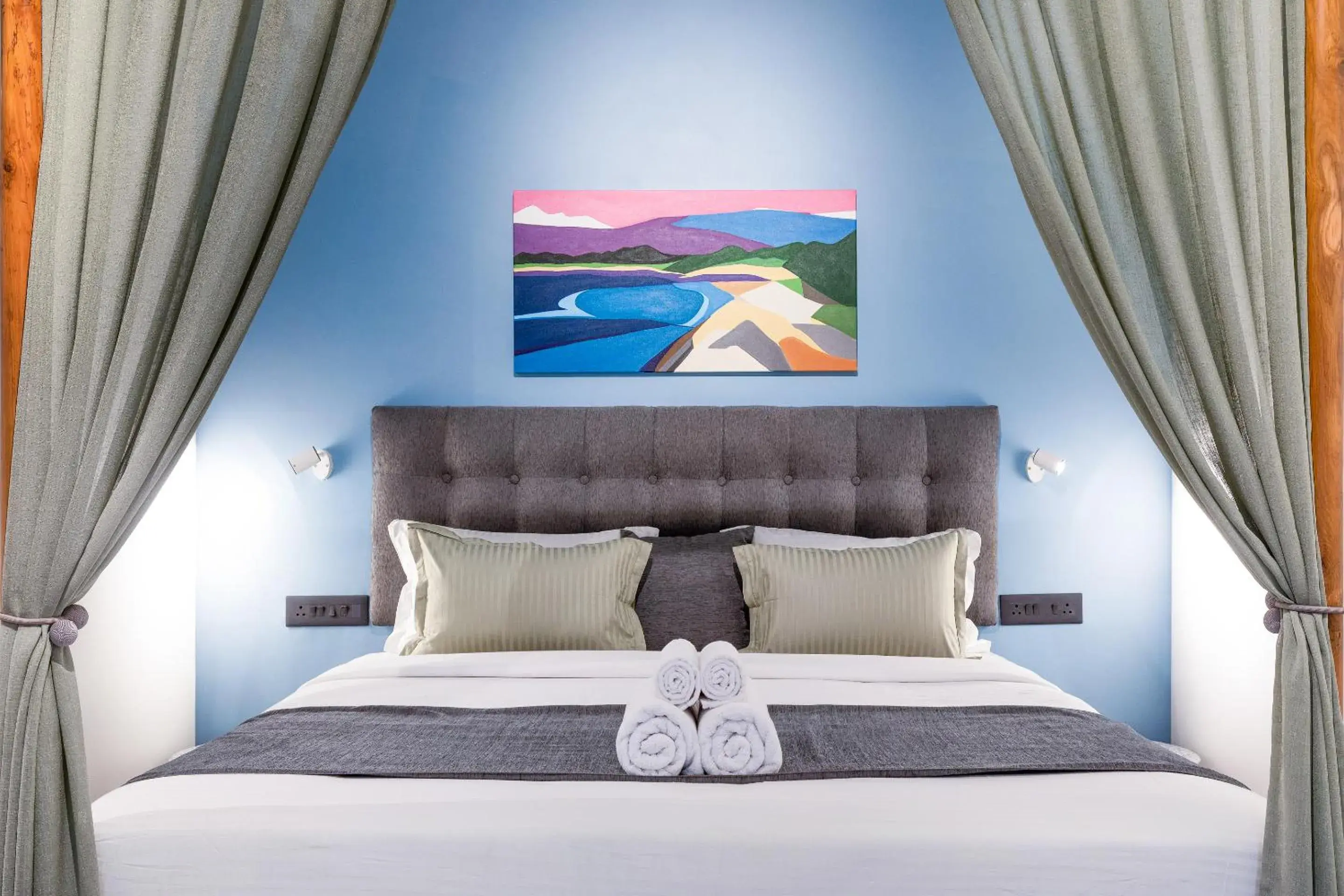 Bed in Regenta Inn Palacio De Goa, Panjim Bed in Regenta Inn Palacio De Goa, Panjim