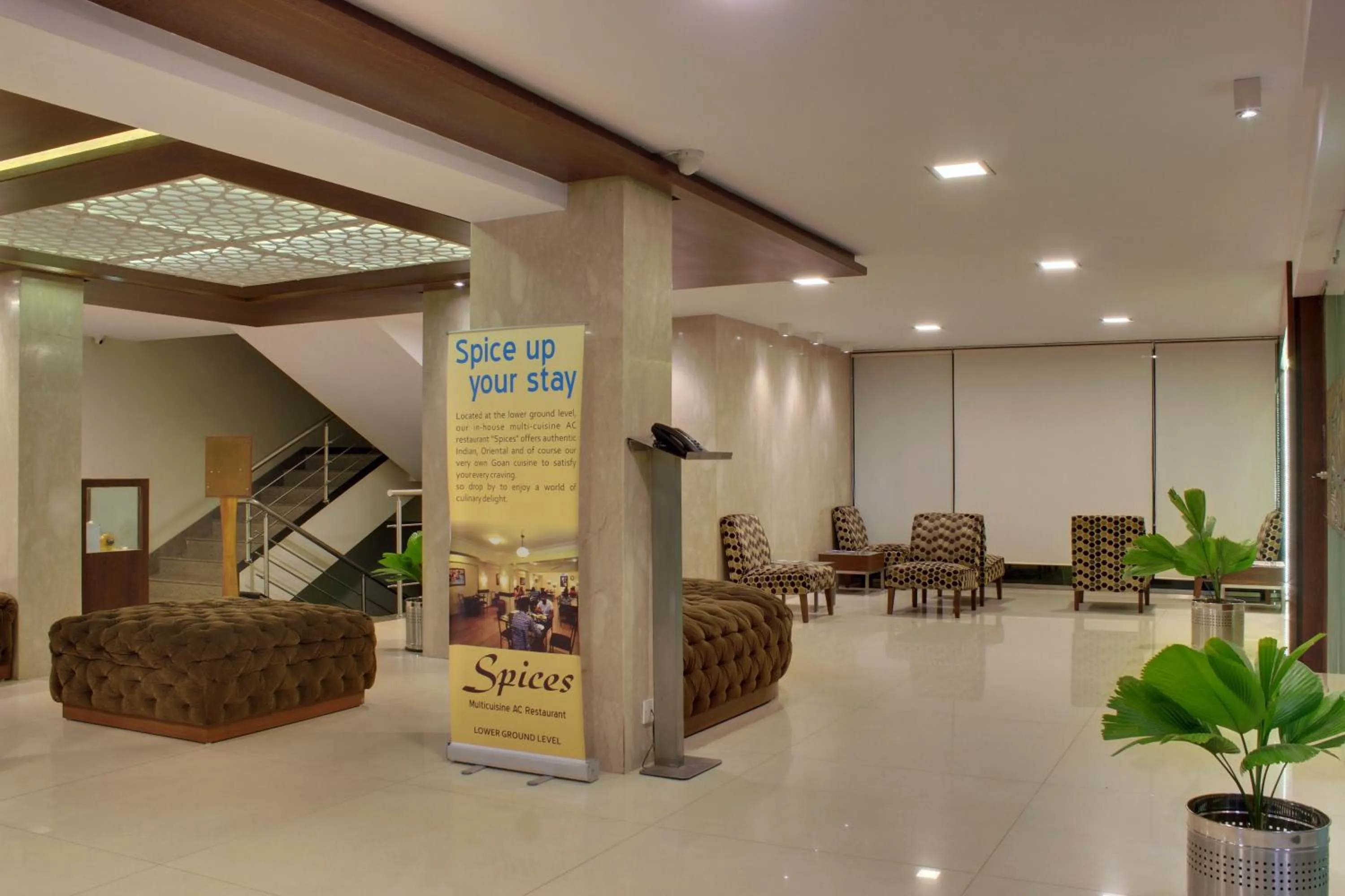 Lobby or reception in Regenta Inn Palacio De Goa, Panjim