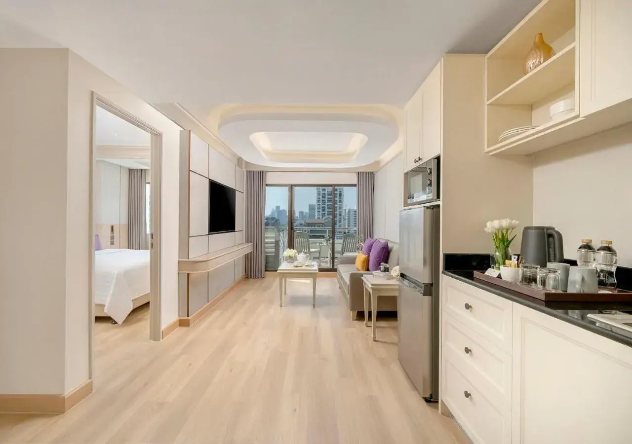 Photo of the whole room, Bed in Centre Point Sukhumvit 10 Photo of the whole room, Bed in Centre Point Sukhumvit 10