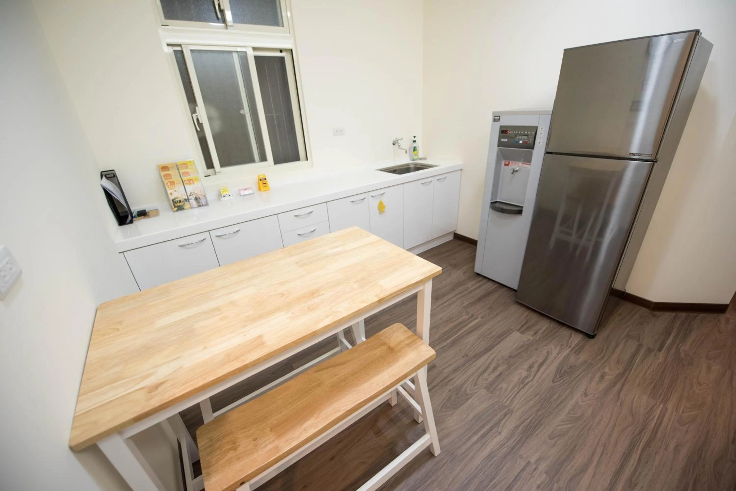 Kitchen or kitchenette in ManMan House Ruifang