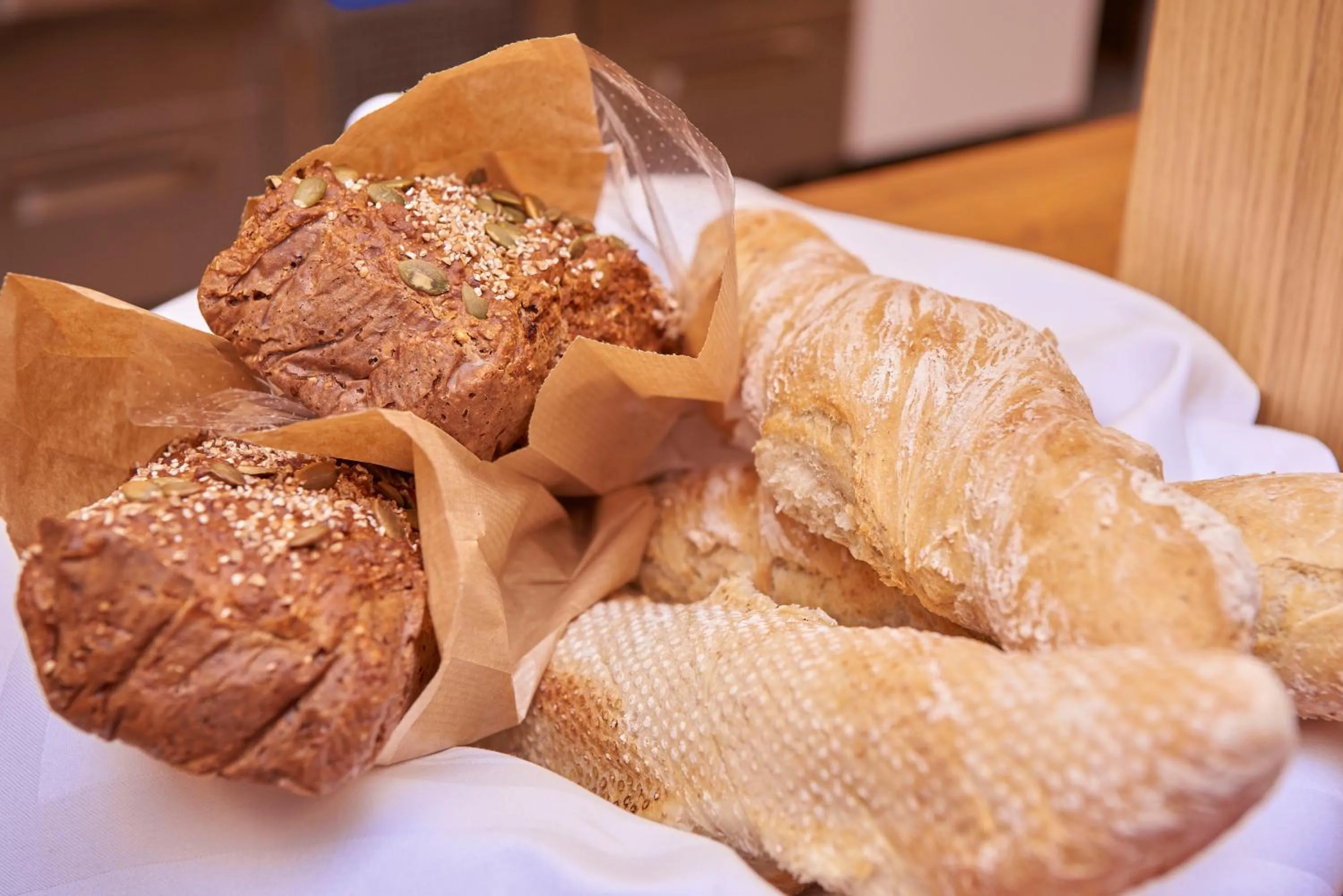 Food close-up in Kompassen