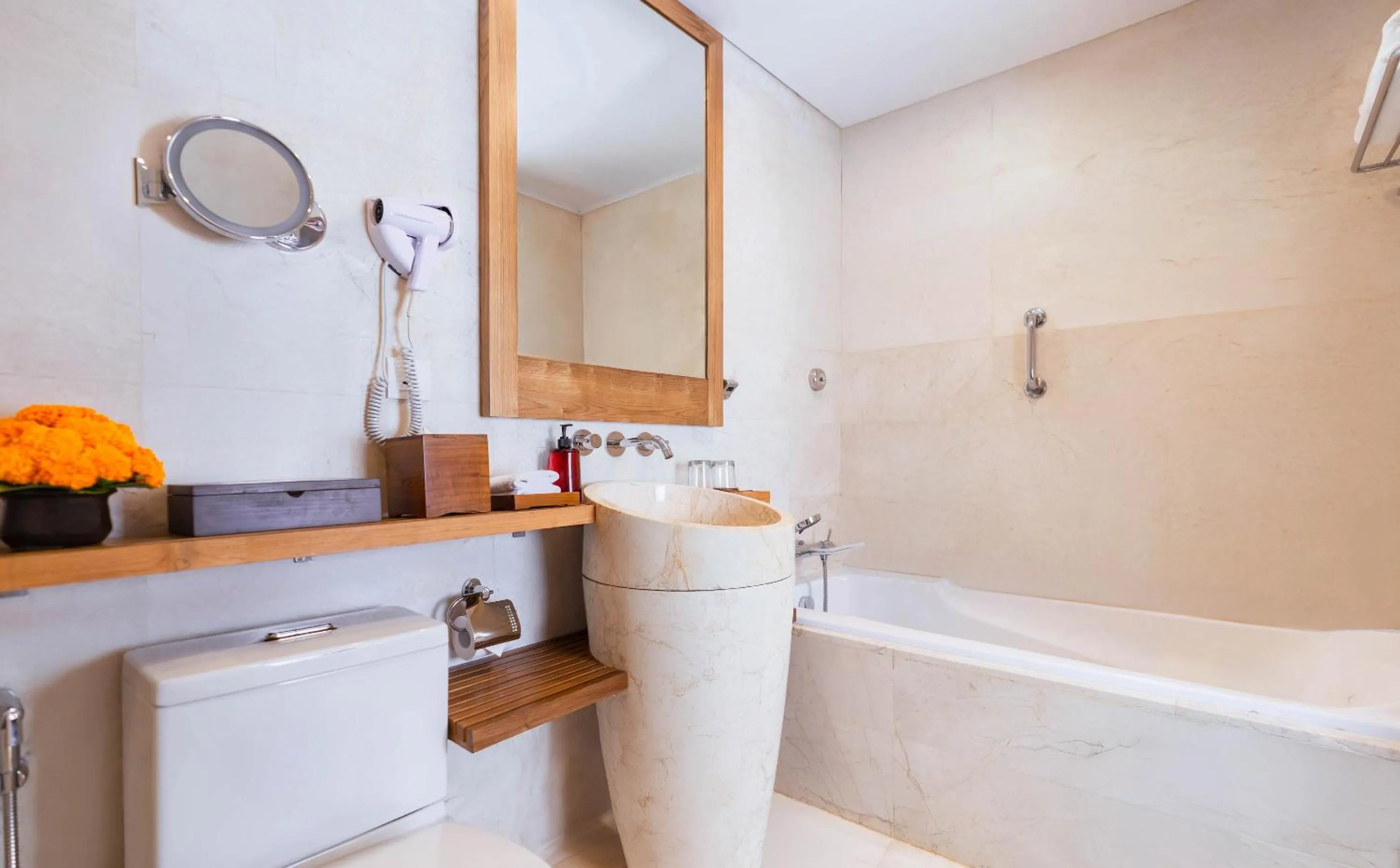 Bathroom in Legian Beach Hotel