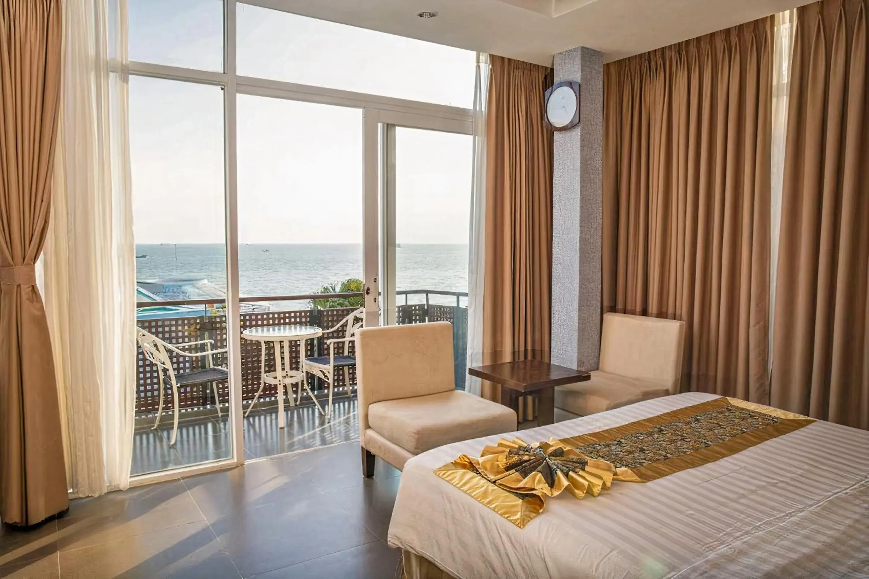View (from property/room), Bed in Seaside Resort Vung Tau View (from property/room), Bed in Seaside Resort Vung Tau