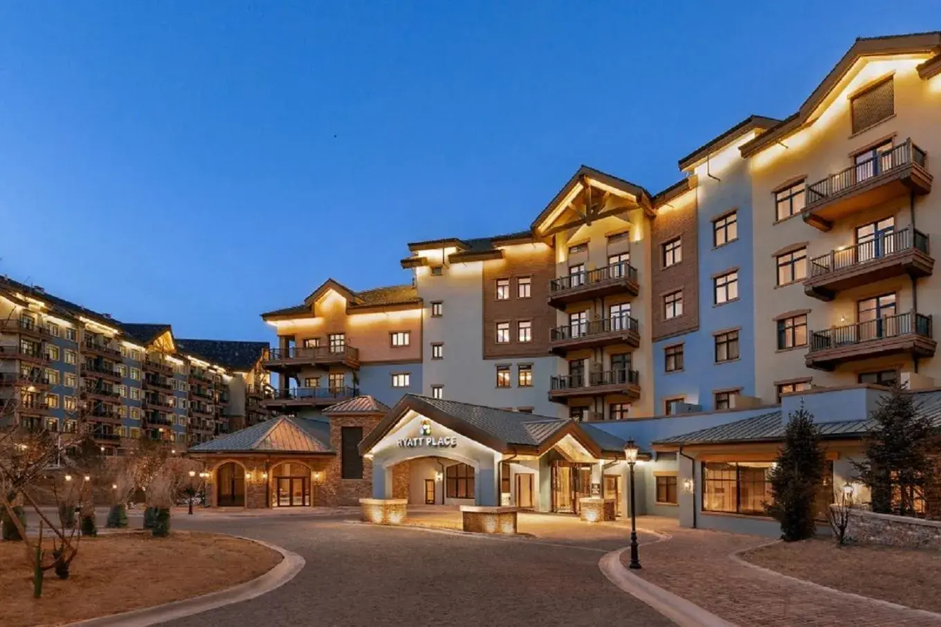 Property building in Hyatt Place Chongli Property building in Hyatt Place Chongli