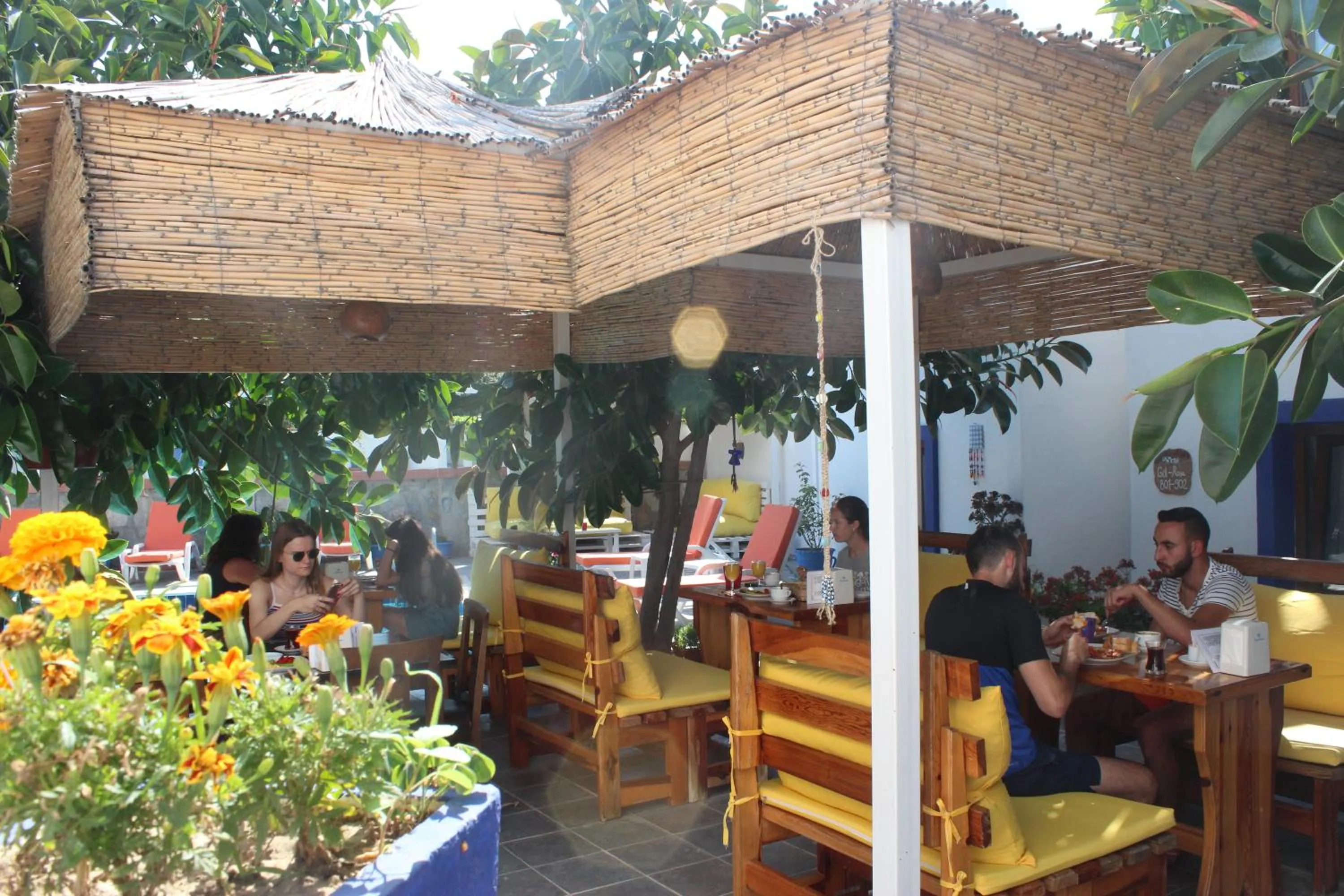 group of guests in Oya Butik Otel