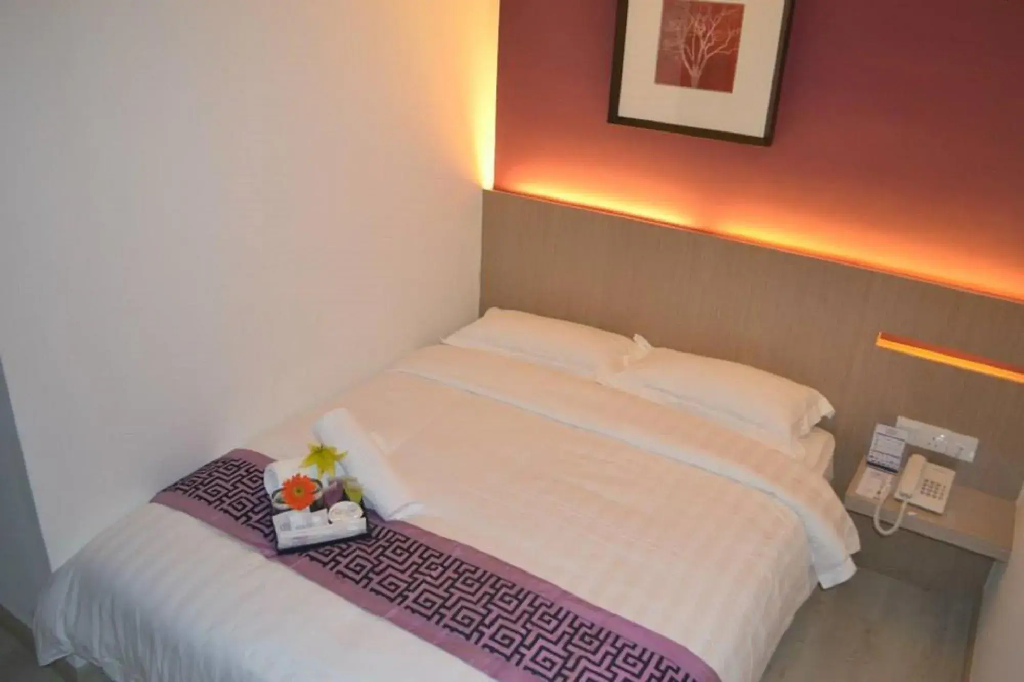 Bed in Ashley Boutique Hotel