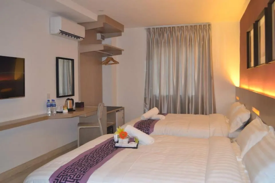 Bed in Ashley Boutique Hotel