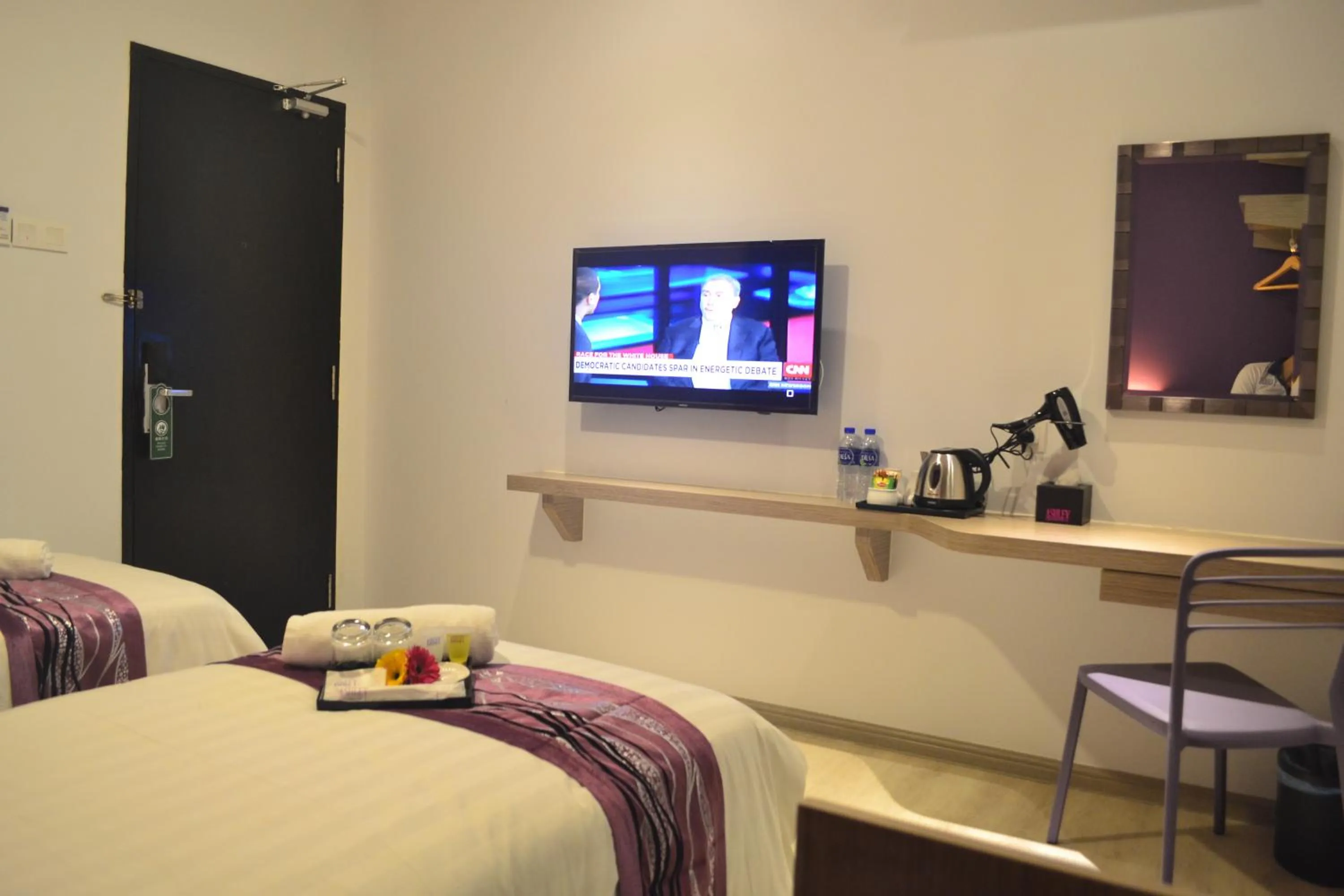 Bed in Ashley Boutique Hotel