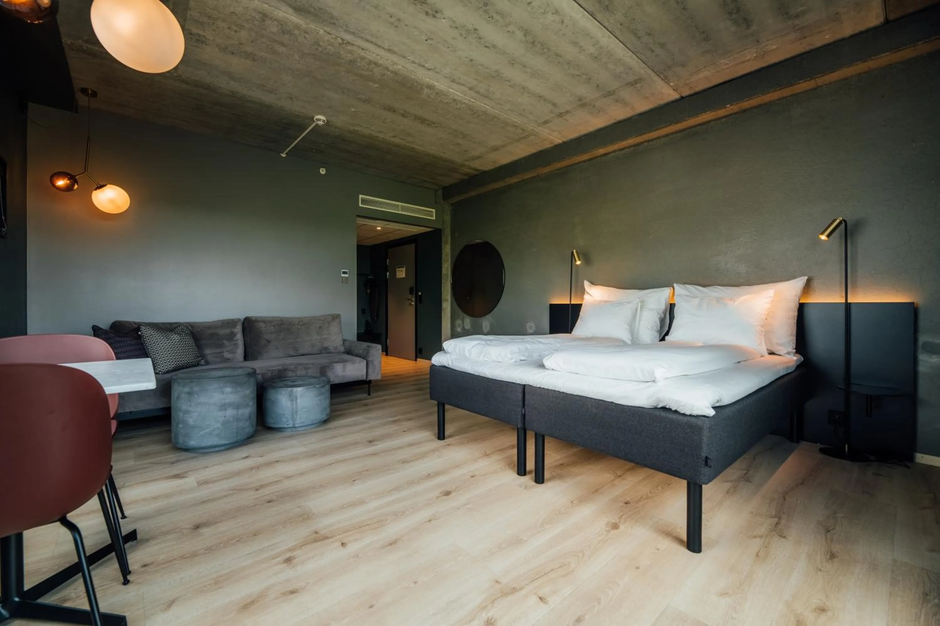 Bed in Comfort Hotel Porsgrunn